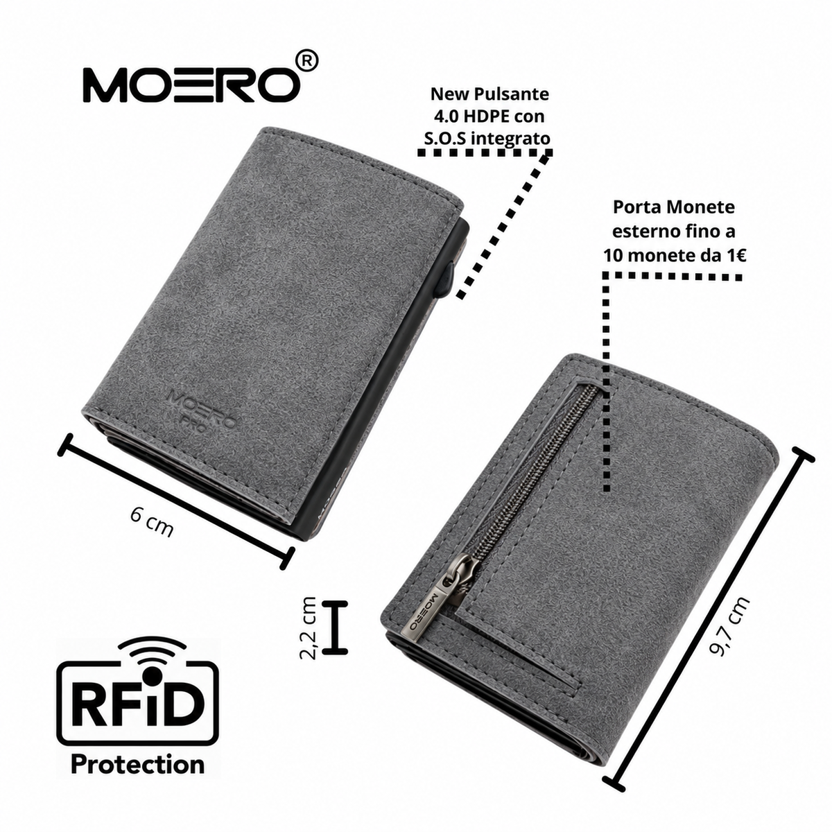 PRO PLUS Alcantara Noir Zip