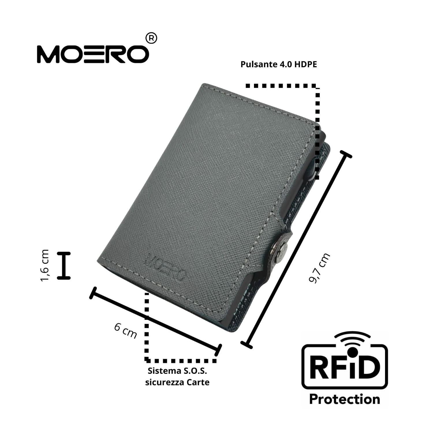 Saffiano Gris Classique