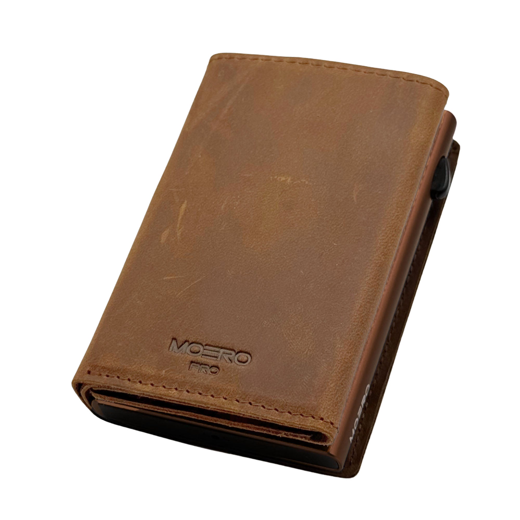 PRO PLUS Crazy Horse Nocciola Zip