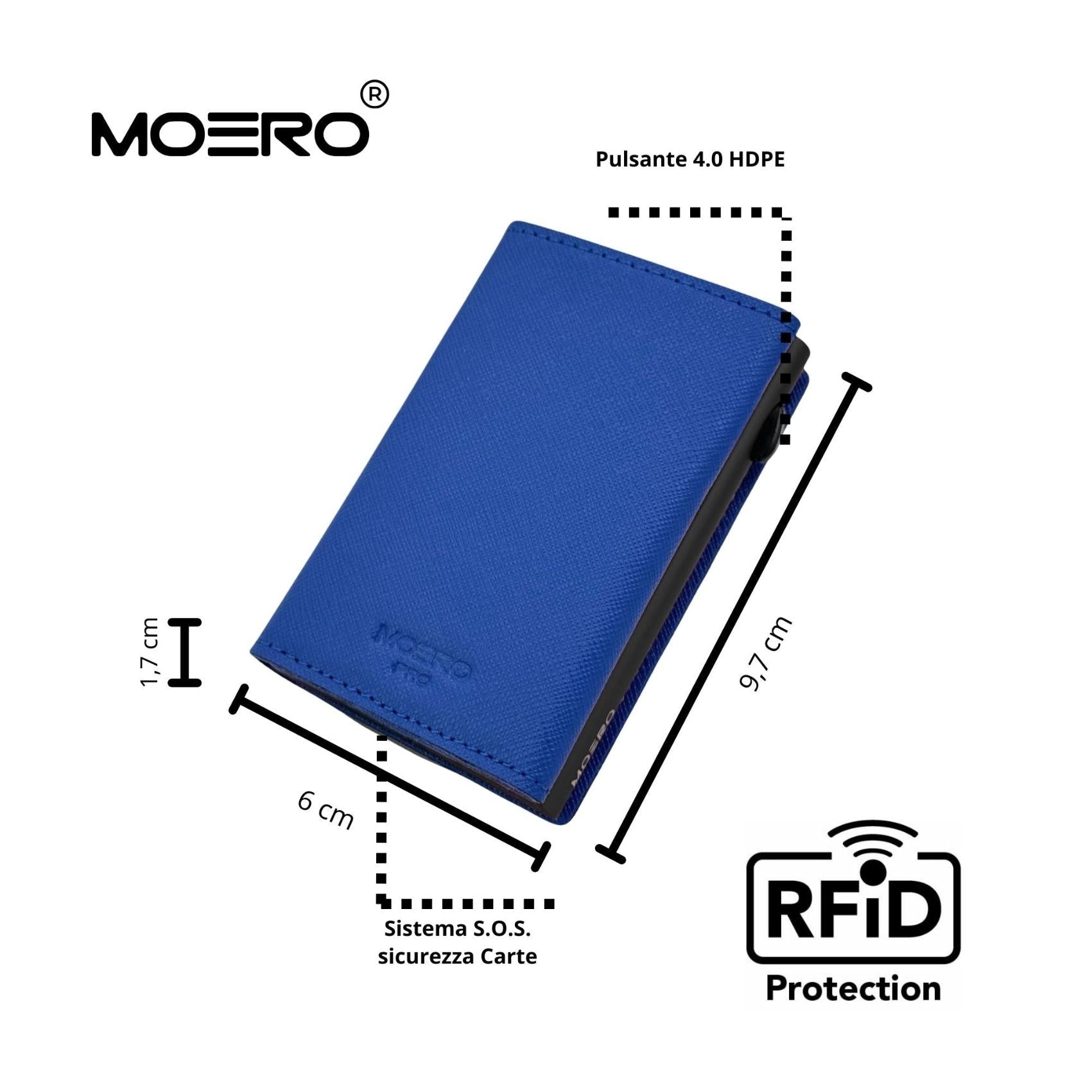 PRO Saffiano Blue Shock