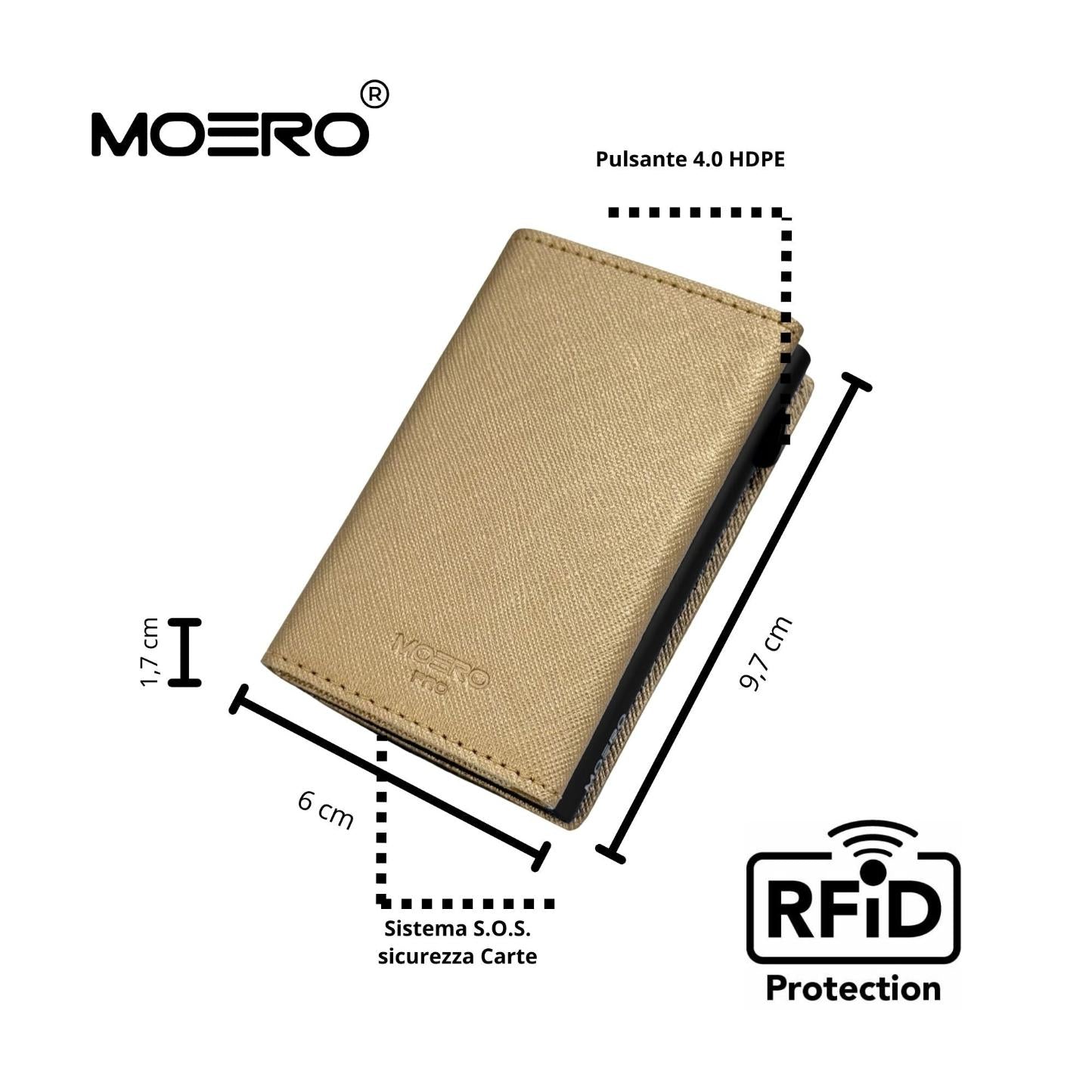 PRO Saffiano Gold