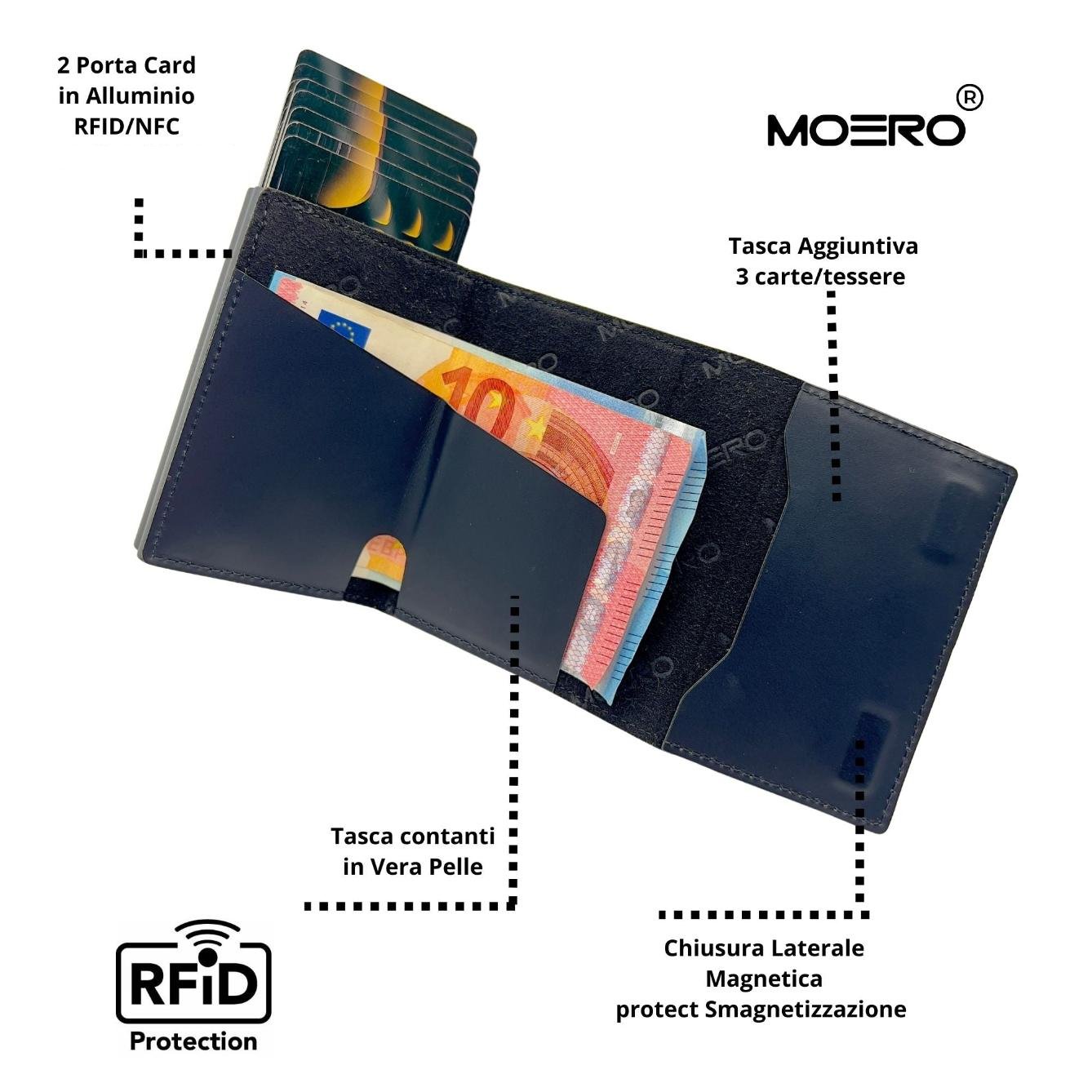 PRO DUAL Prestige Cremallera negra