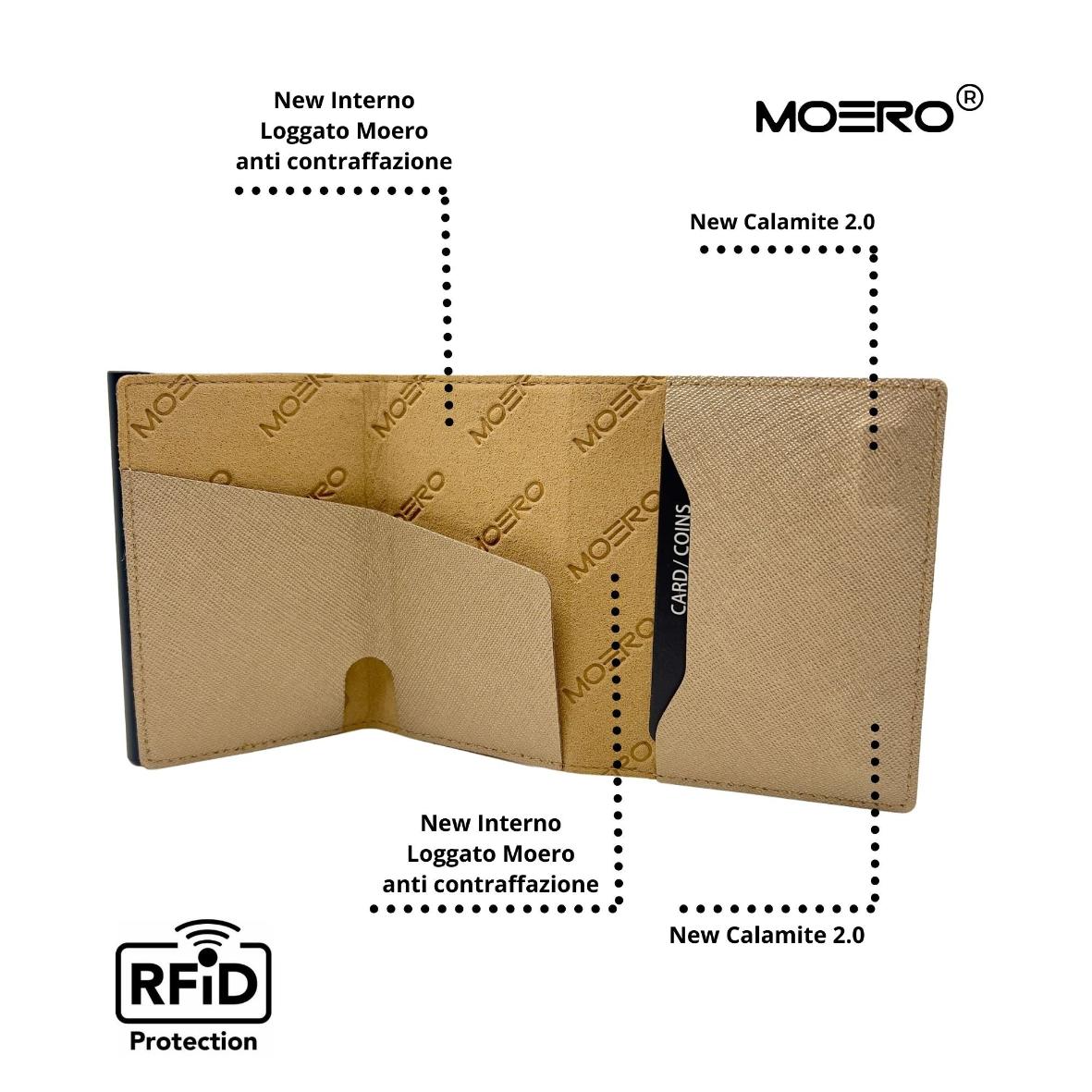 Airtag PRO Saffiano Gold Zip