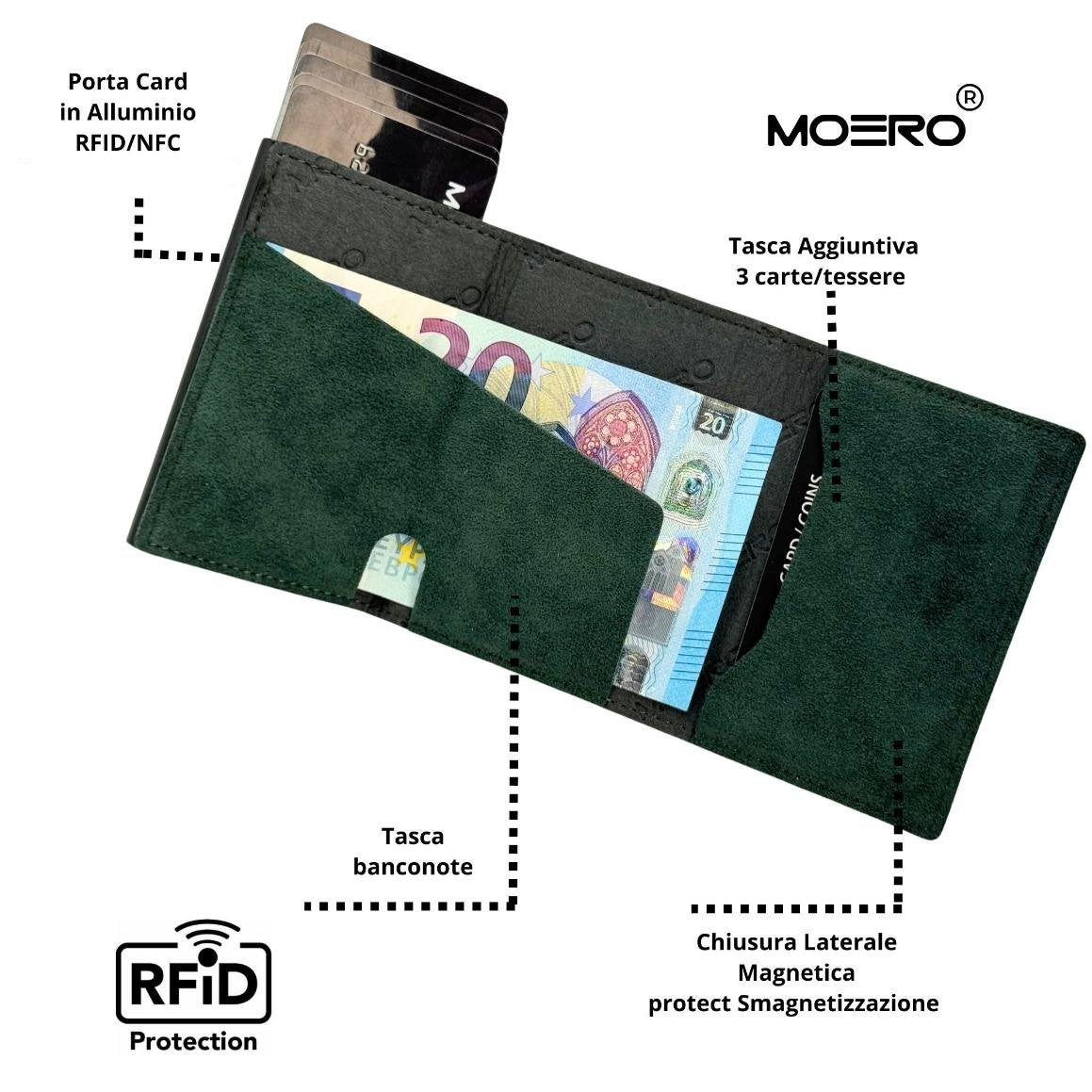 Pro Alcantara Verde Zip