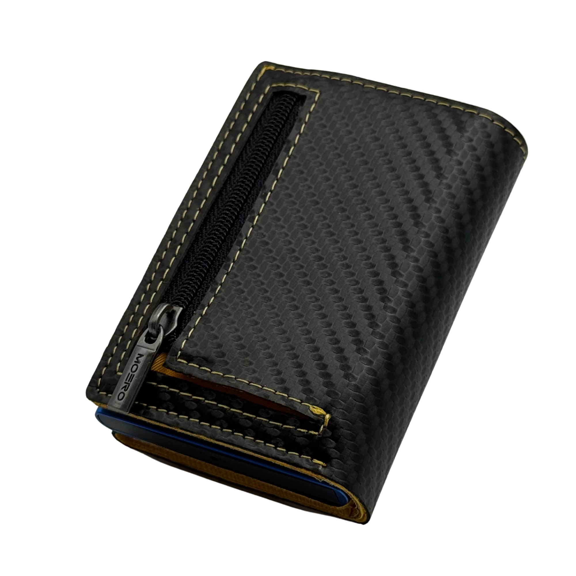 PRO PLUS Carbono/Saffiano Negro y Amarillo