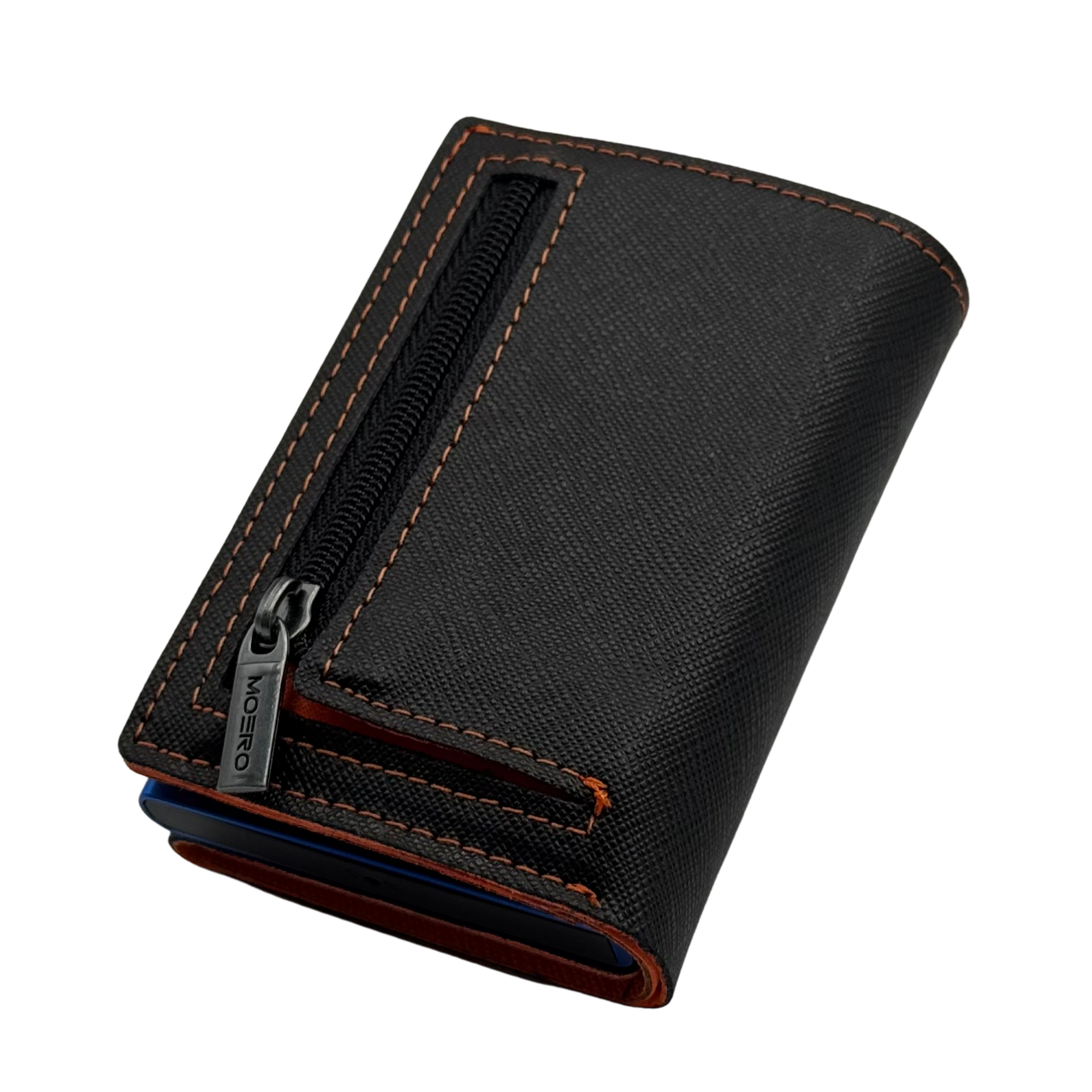 PRO PLUS Saffiano Negro y Naranja