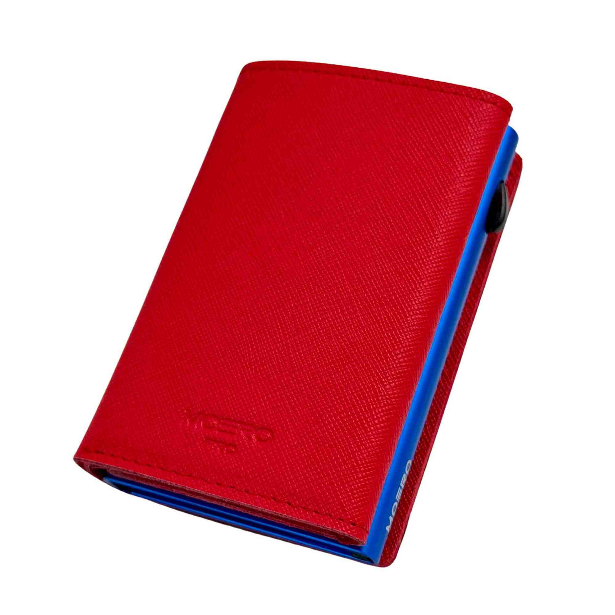 PRO PLUS Saffiano Cremallera Roja