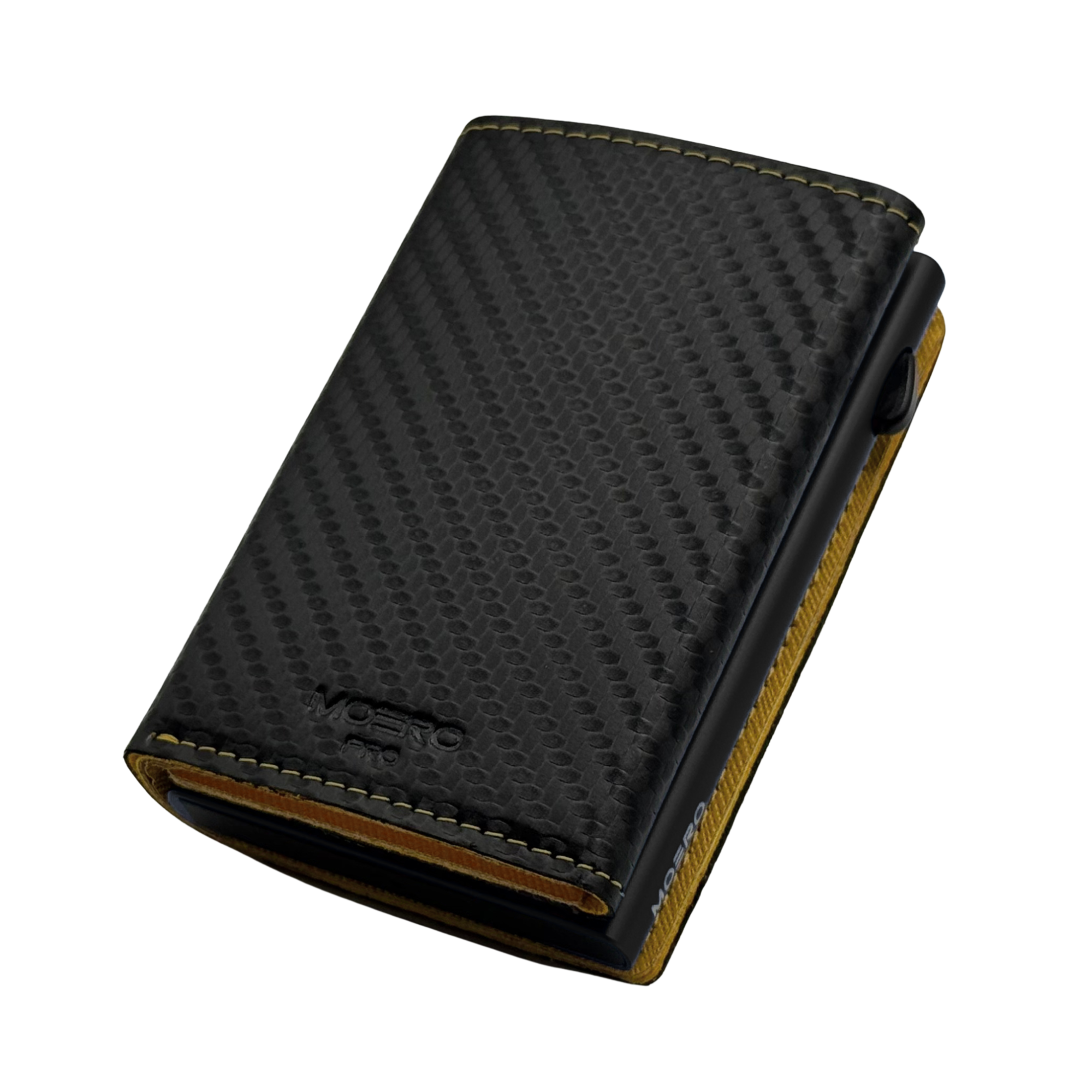 PRO PLUS Carbono/Saffiano Negro y Amarillo