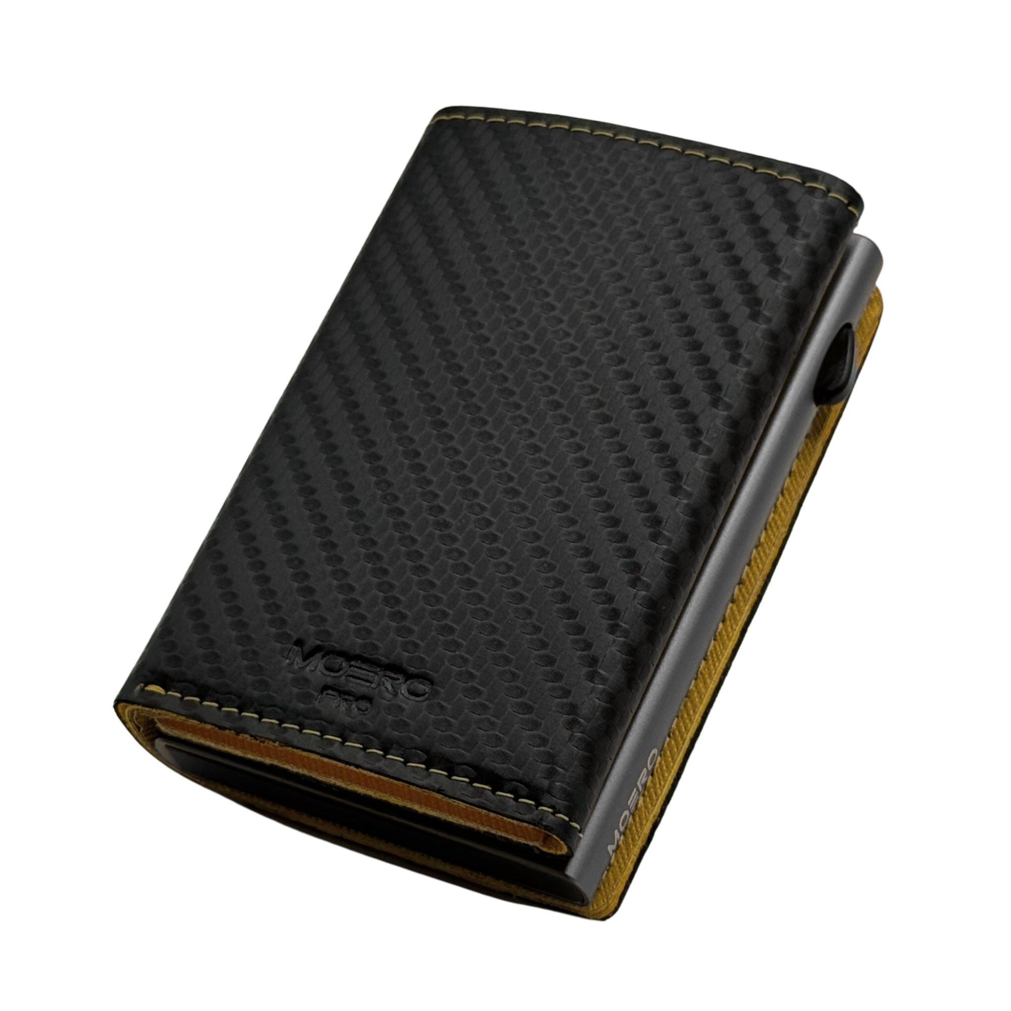 PRO PLUS Carbono/Saffiano Negro y Amarillo