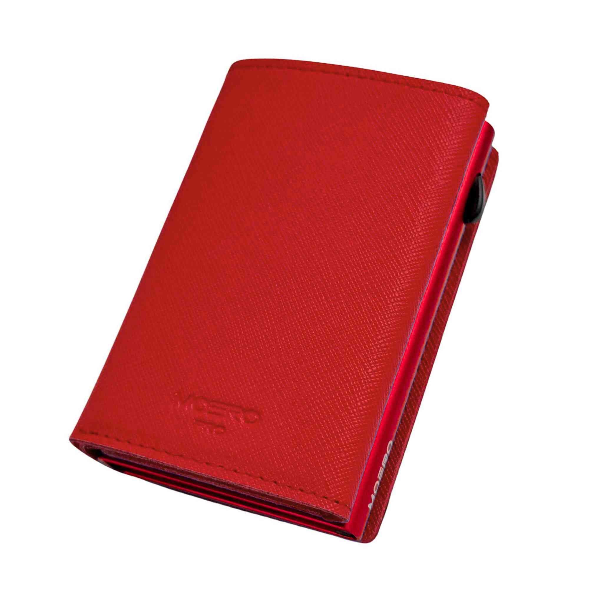 PRO PLUS Saffiano Cremallera Roja