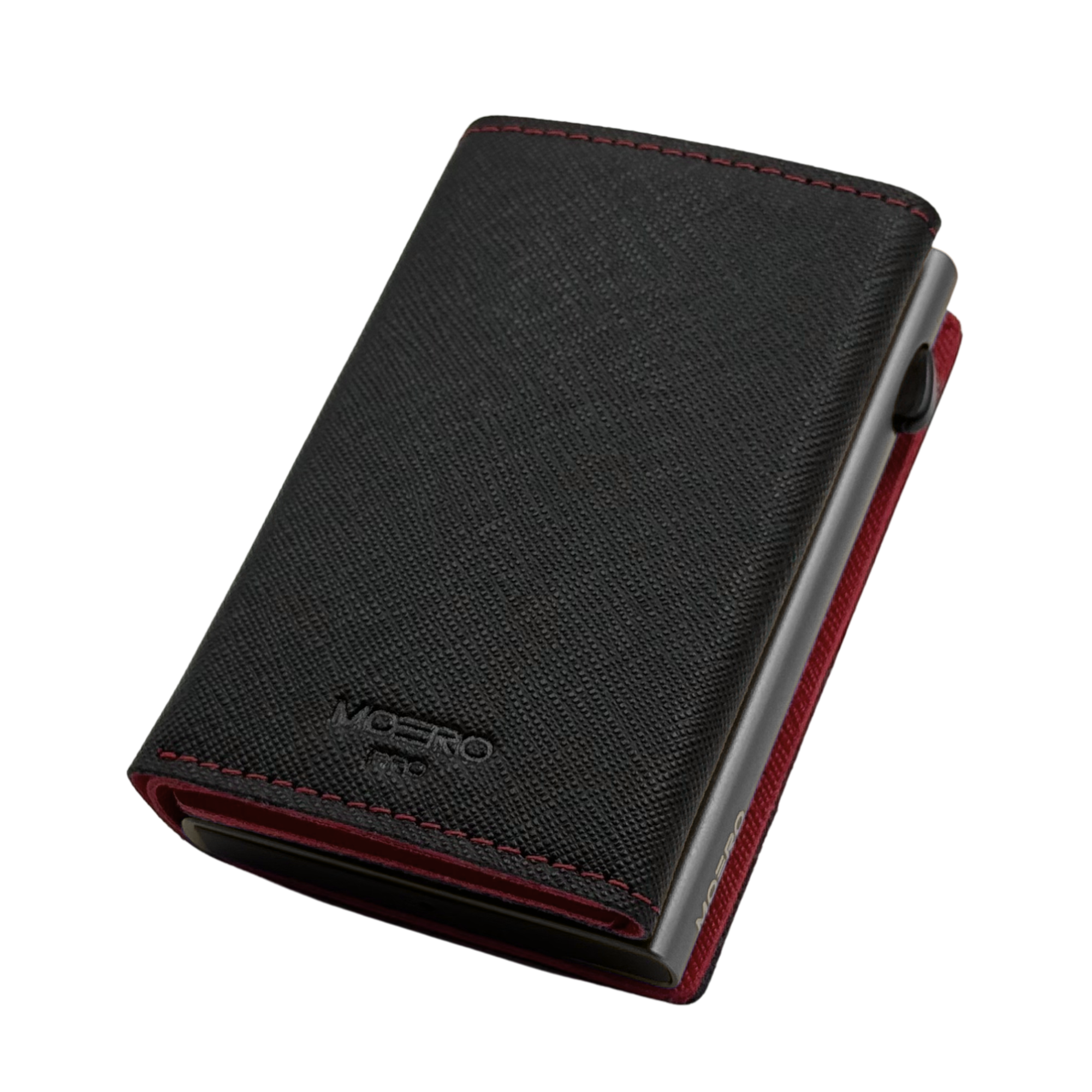 PRO PLUS Saffiano Negro y Rojo