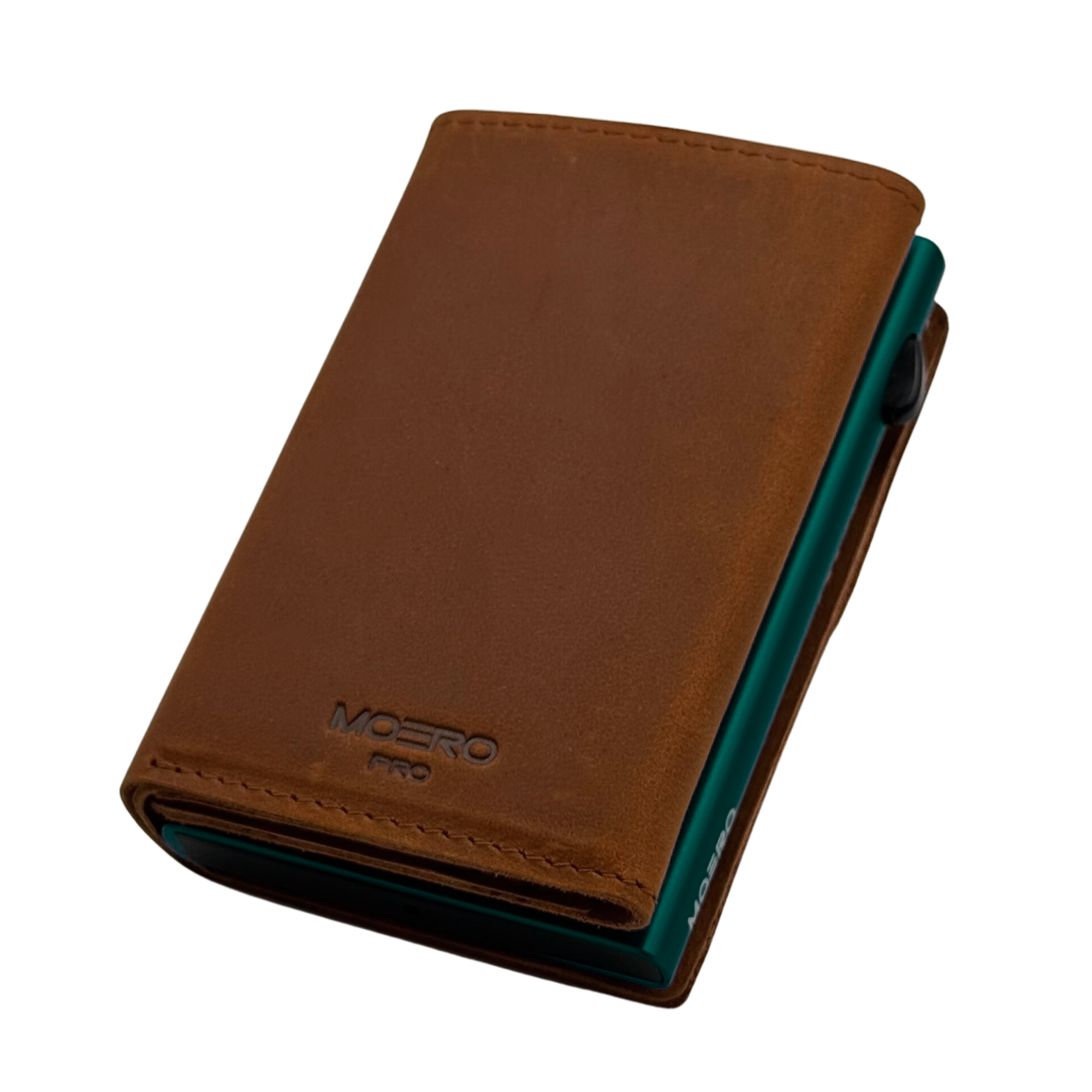 PRO PLUS Crazy Horse Cognac Zip