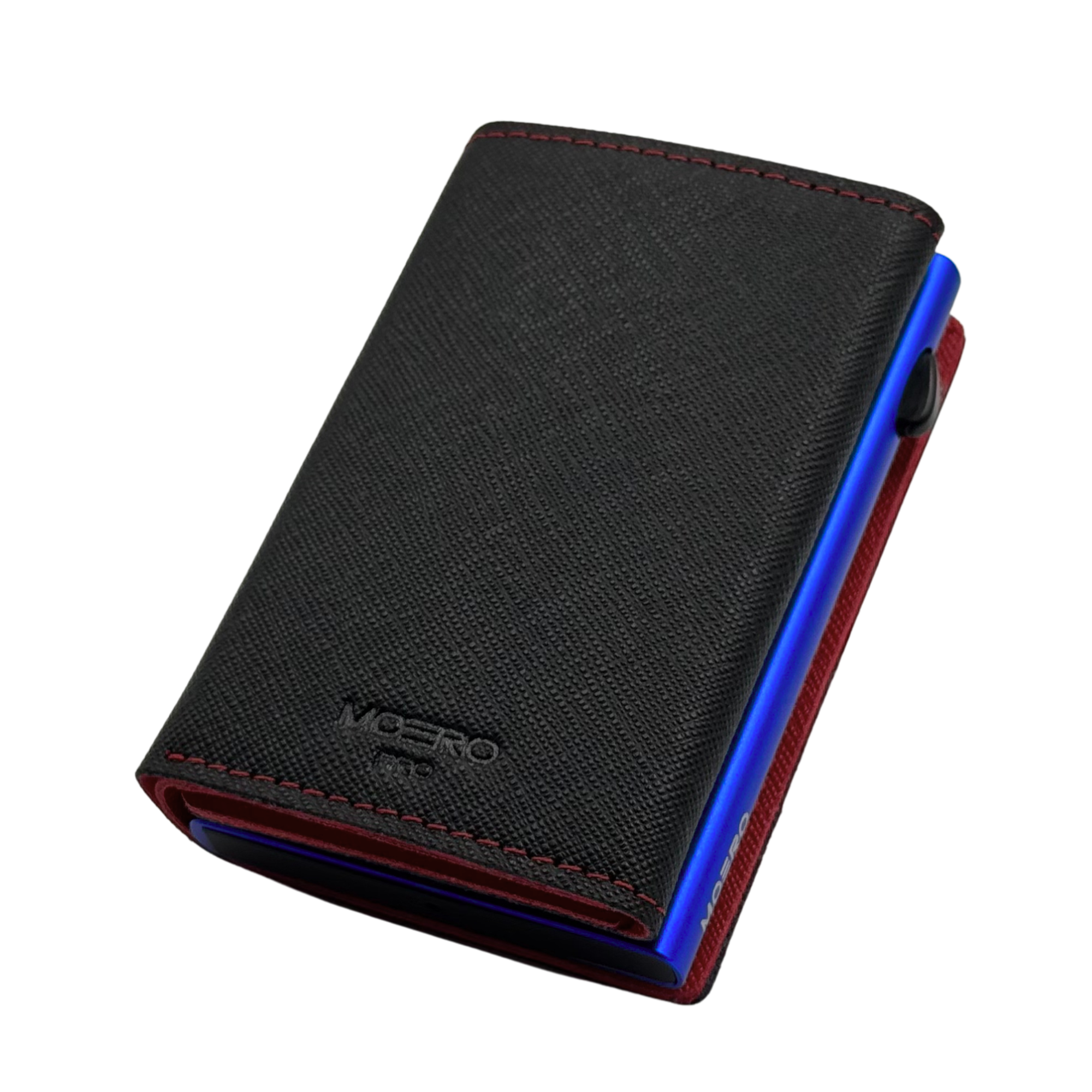 PRO PLUS Saffiano Negro y Rojo