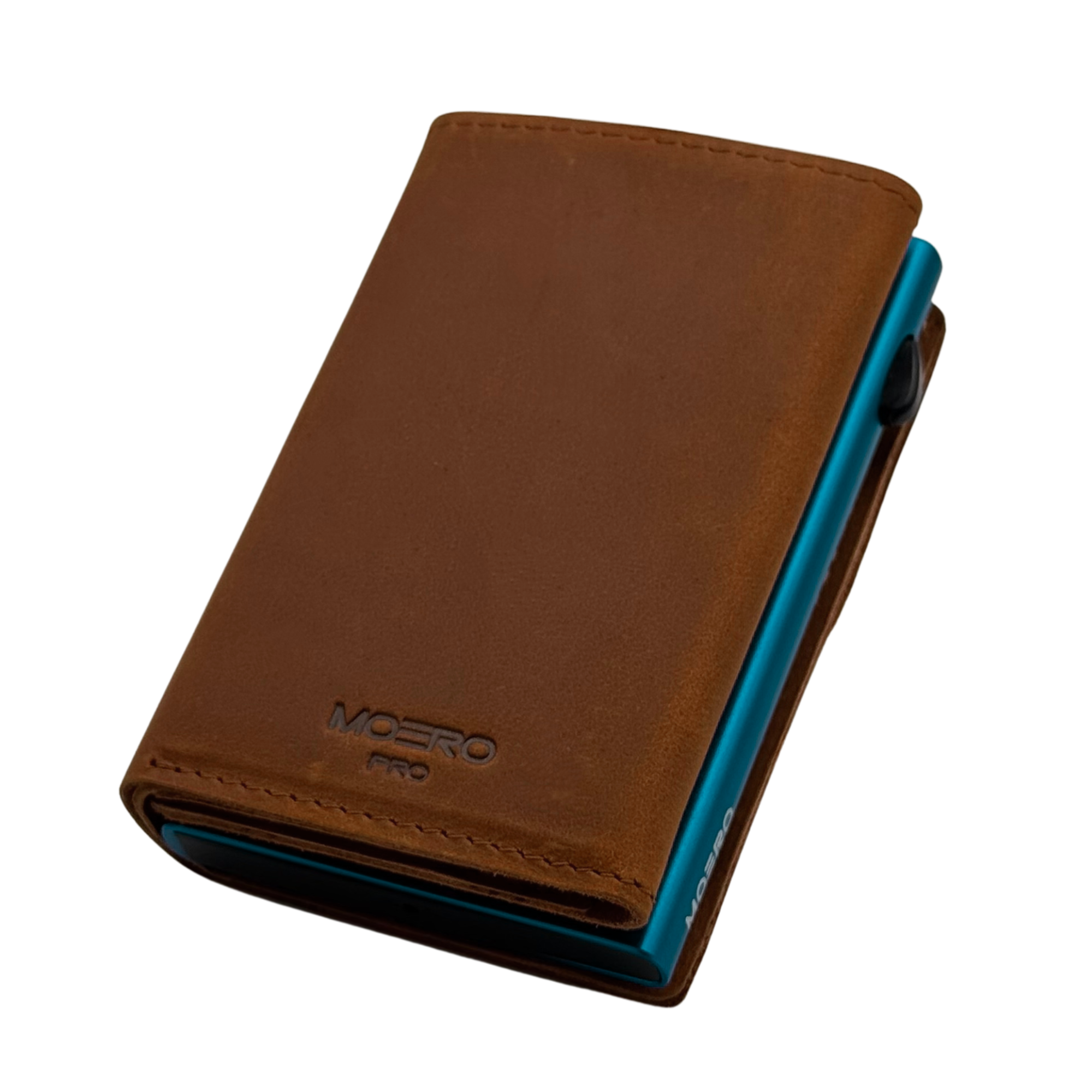 PRO PLUS Crazy Horse Cognac Zip