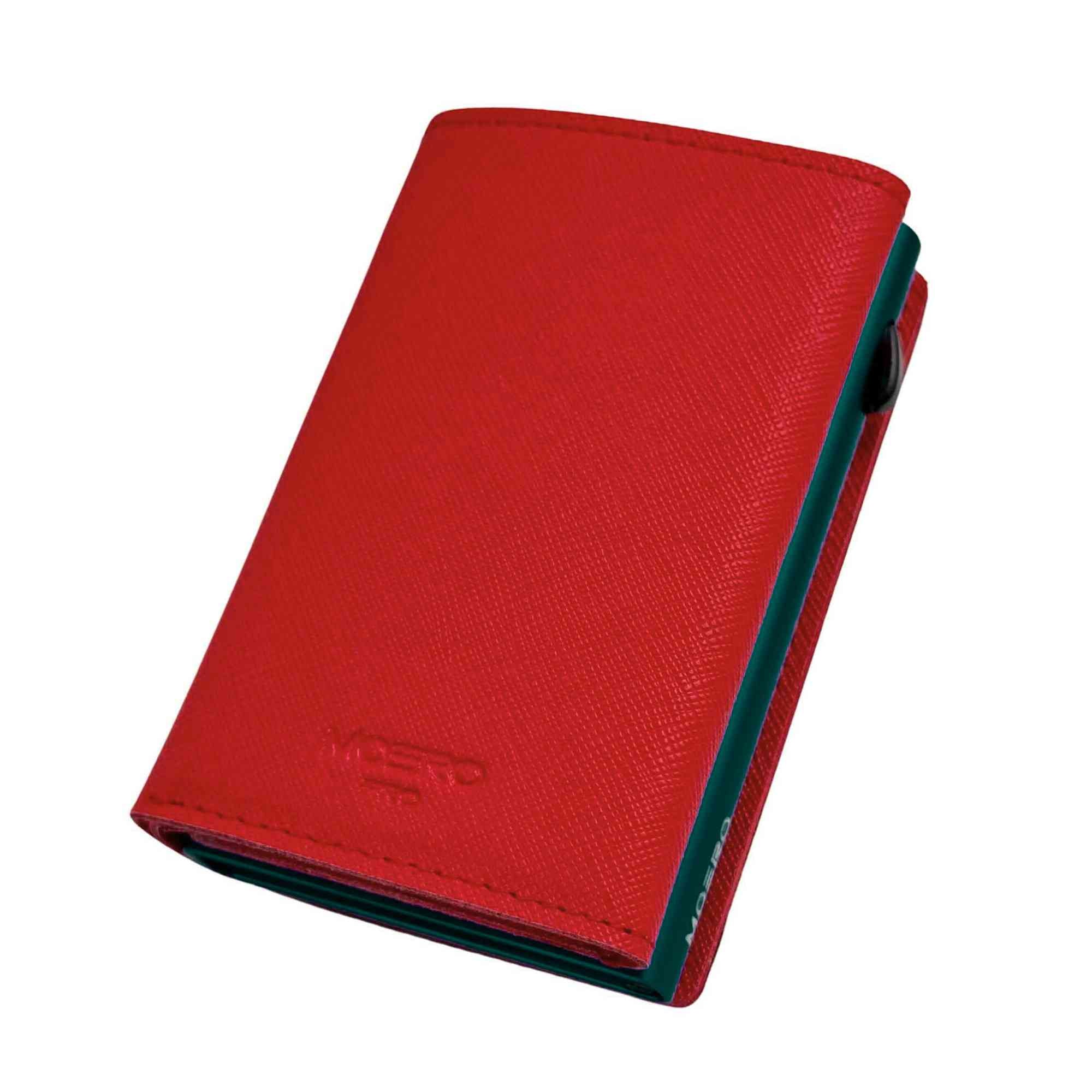 PRO PLUS Saffiano Cremallera Roja