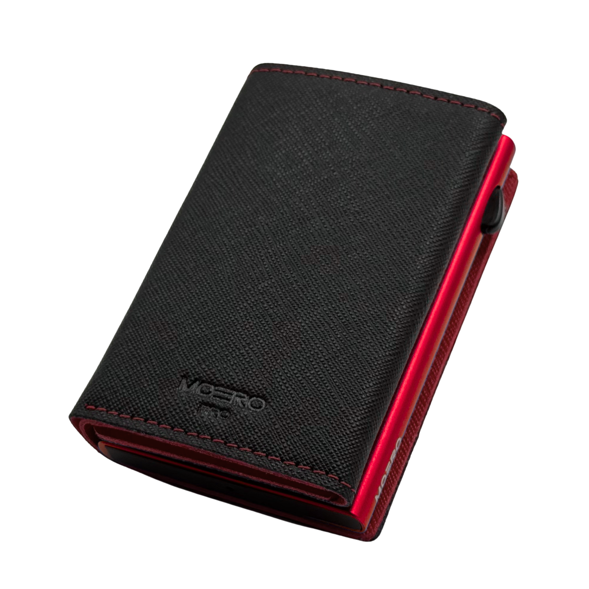 PRO PLUS Saffiano Negro y Rojo