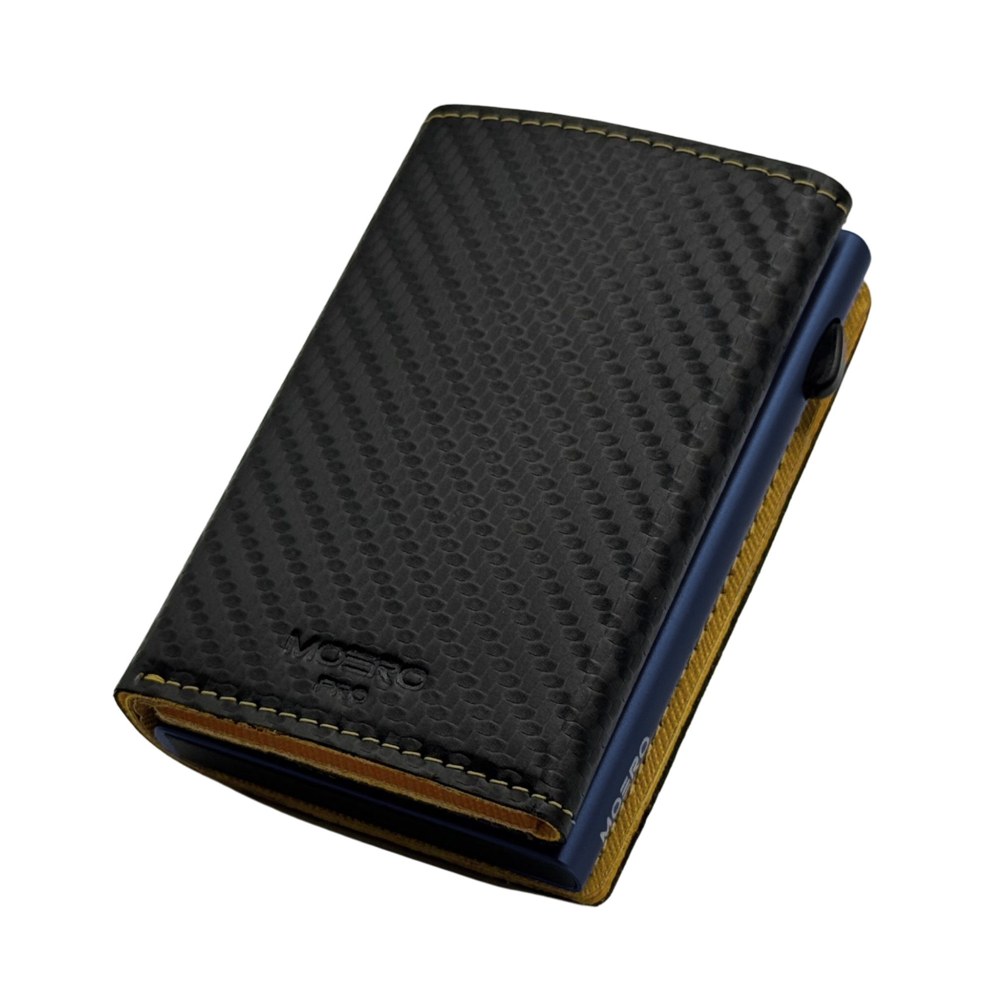 PRO PLUS Carbono/Saffiano Negro y Amarillo