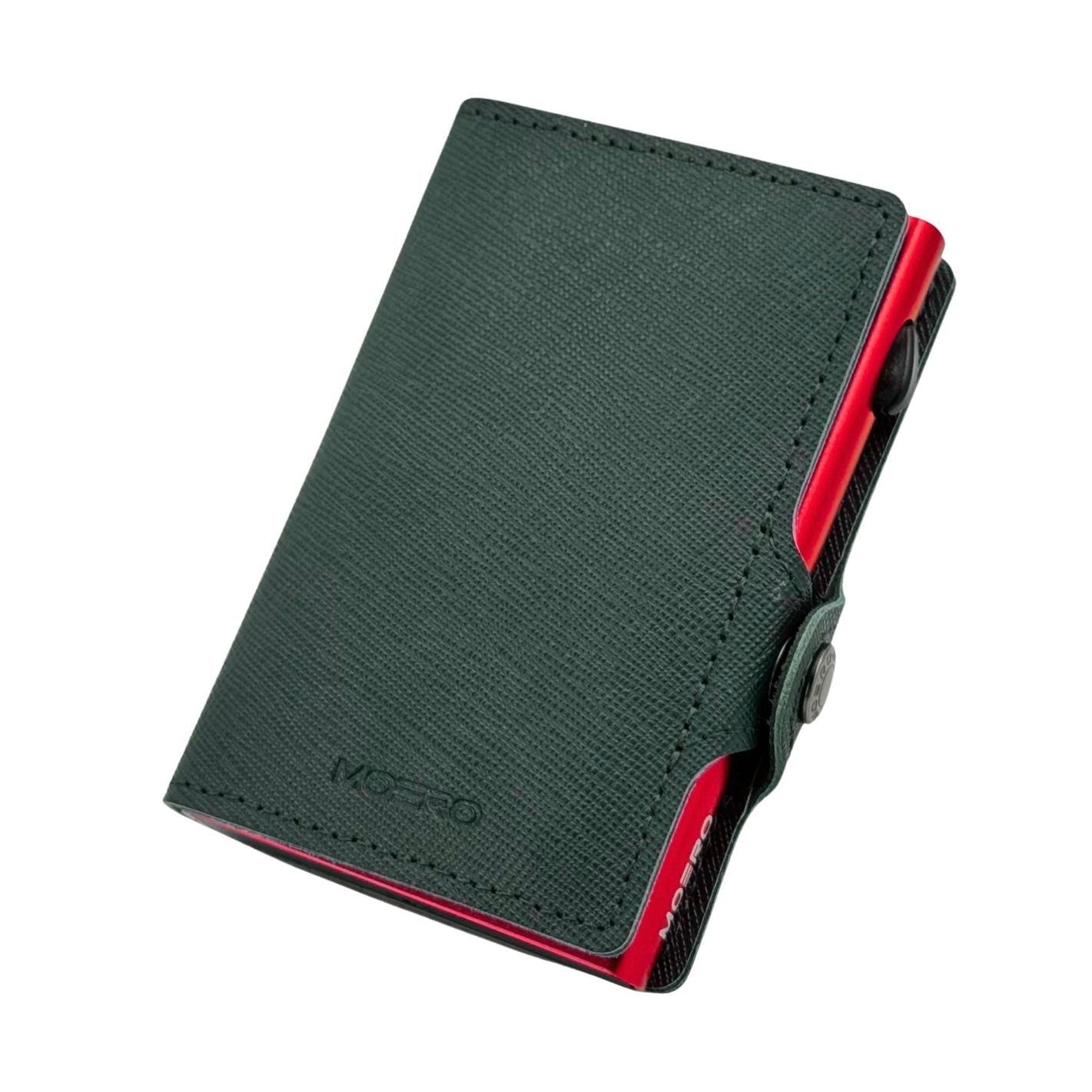 Clásico verde saffiano