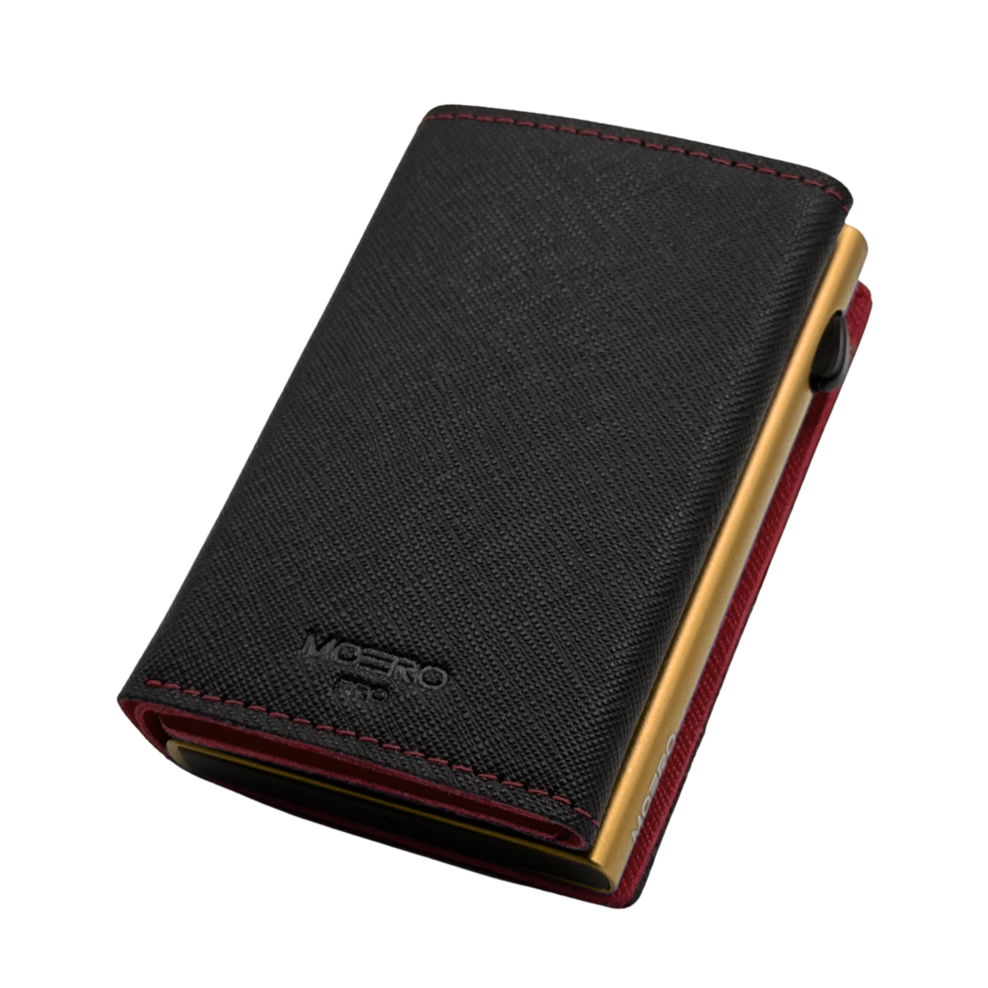 PRO PLUS Saffiano Negro y Rojo