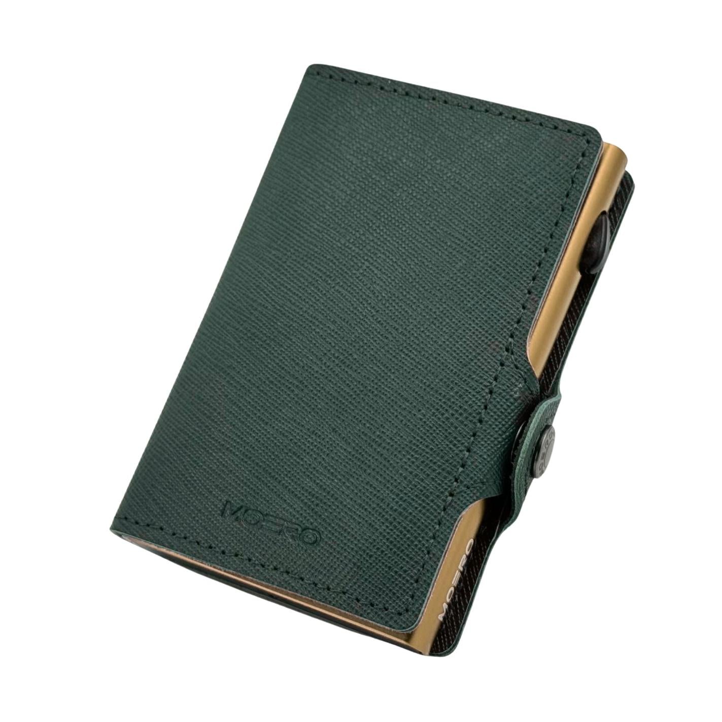 Clásico verde saffiano