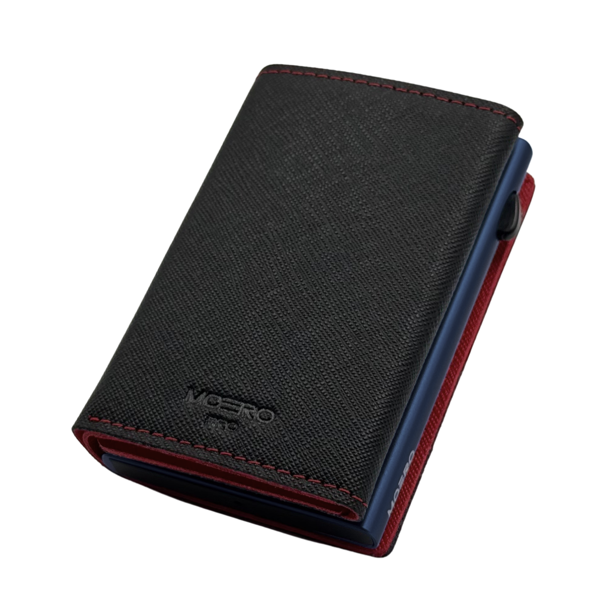 PRO PLUS Saffiano Negro y Rojo