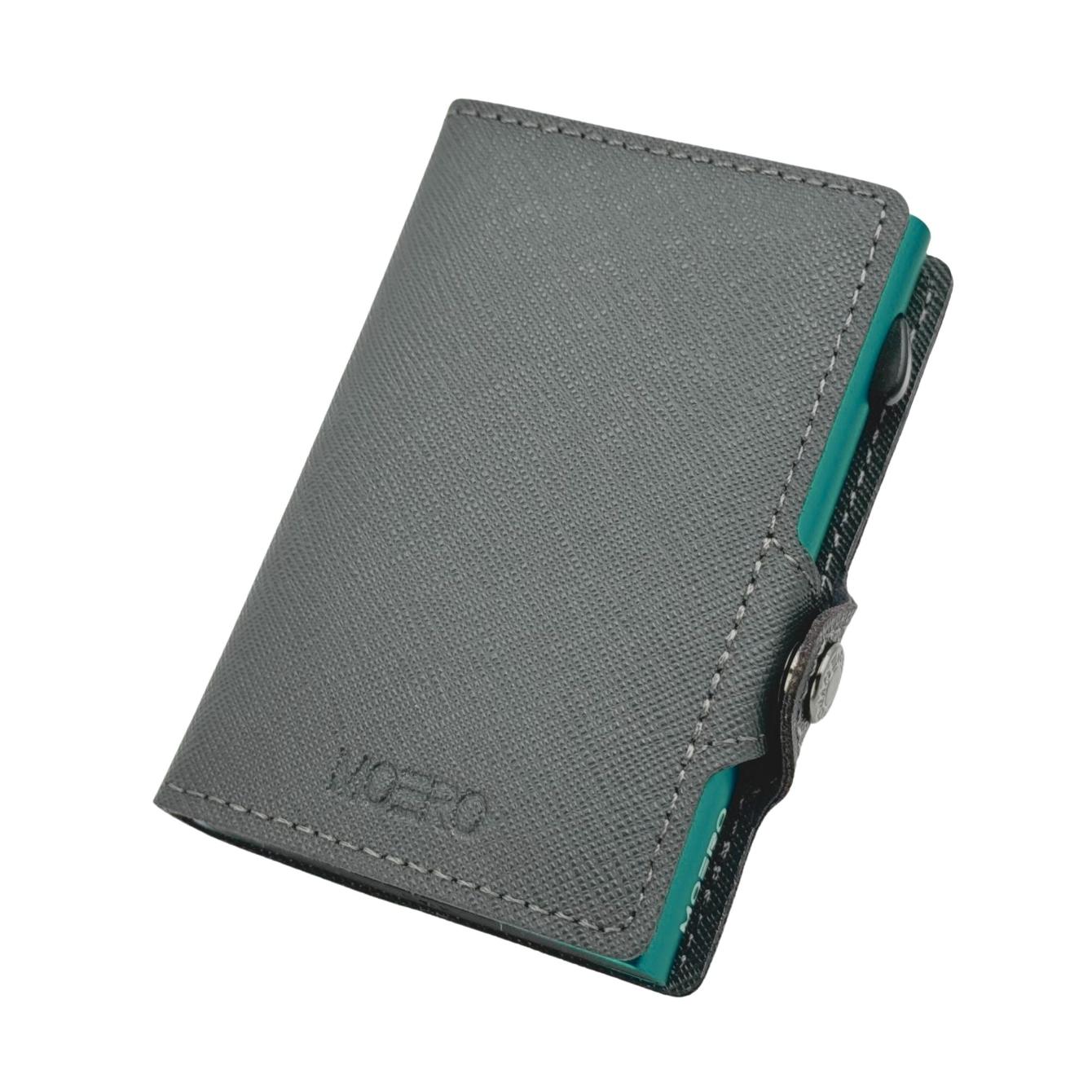 Saffiano Gray Zip
