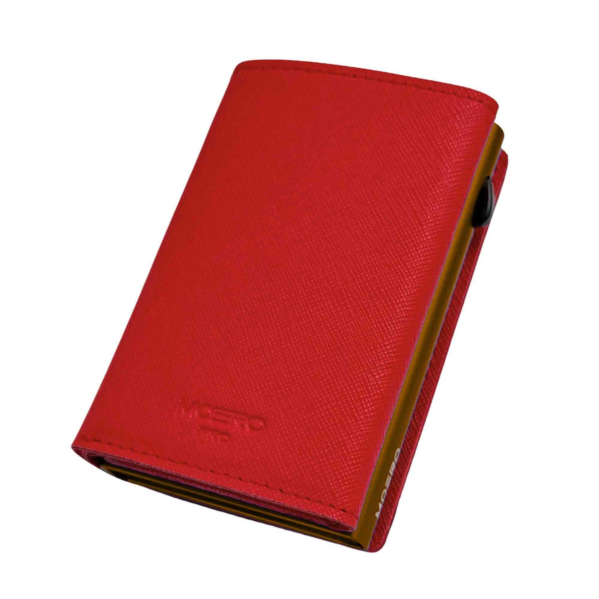 PRO PLUS Saffiano Cremallera Roja