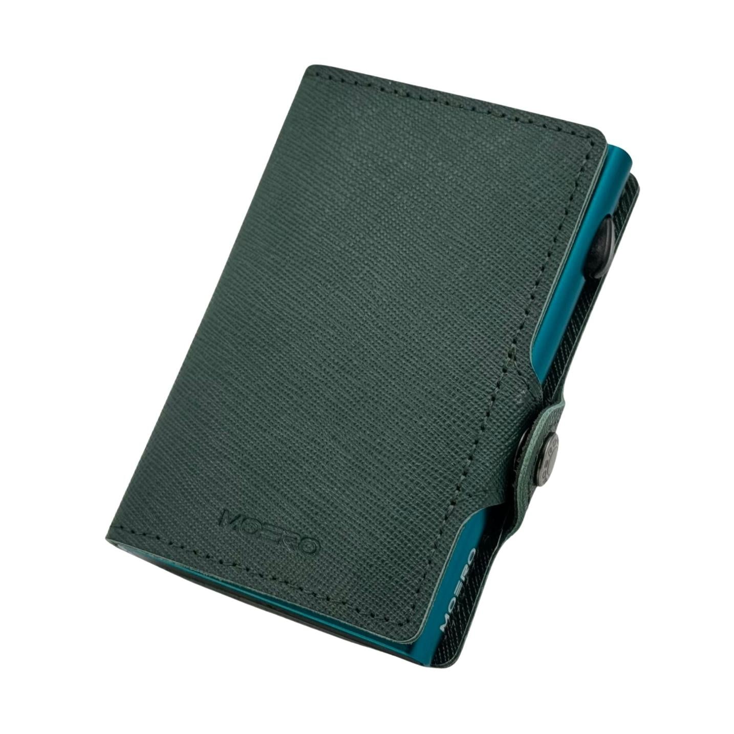 Clásico verde saffiano