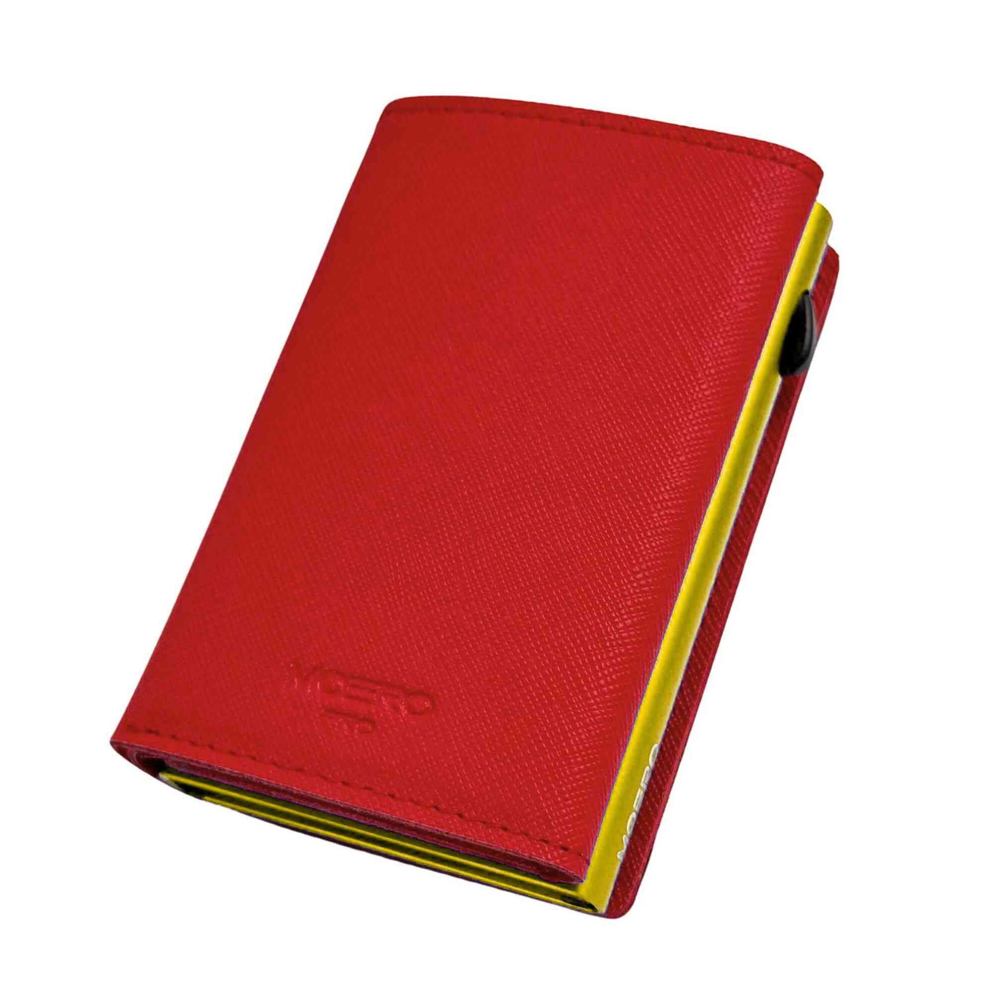 PRO PLUS Saffiano Cremallera Roja