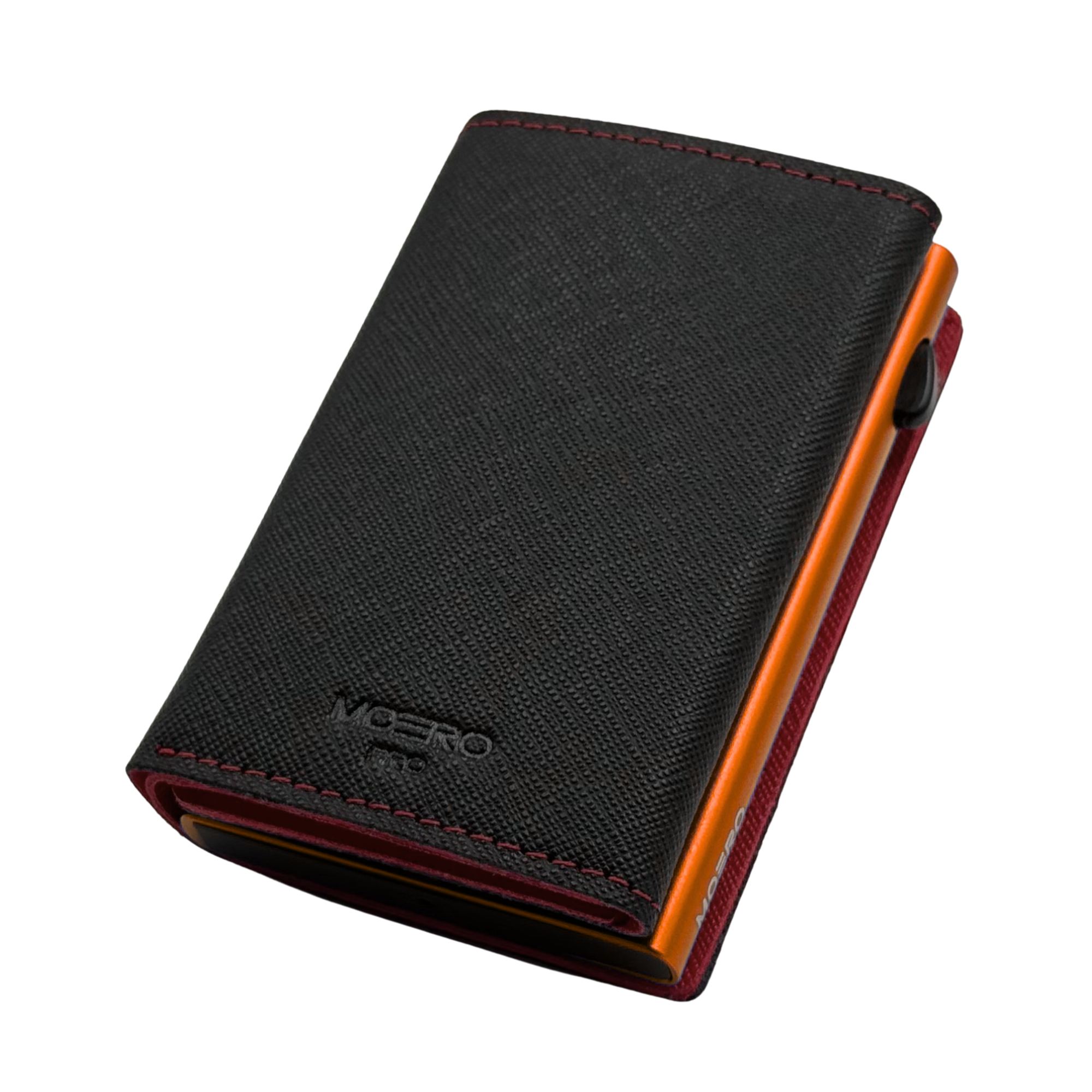 PRO PLUS Saffiano Negro y Rojo