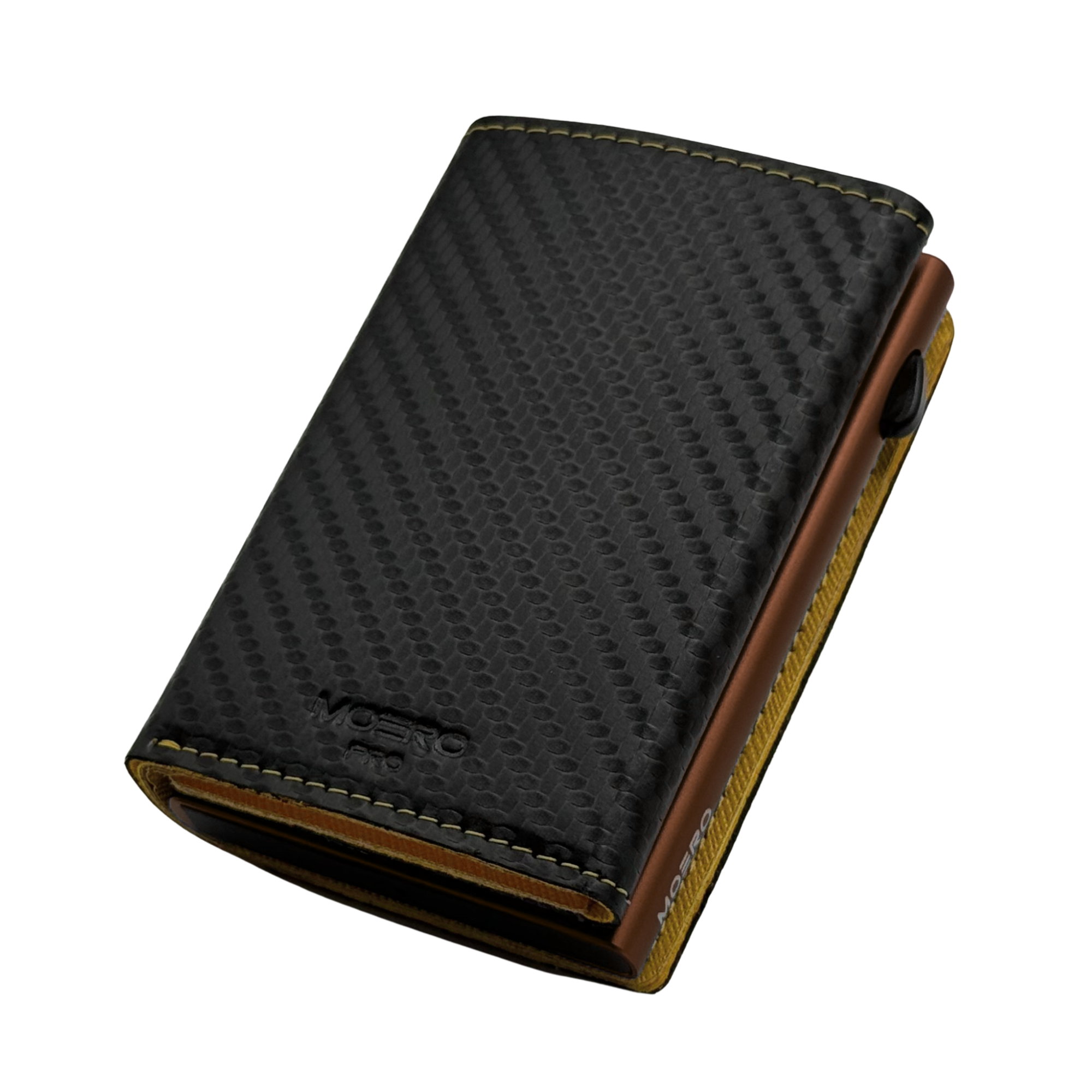 PRO PLUS Carbono/Saffiano Negro y Amarillo