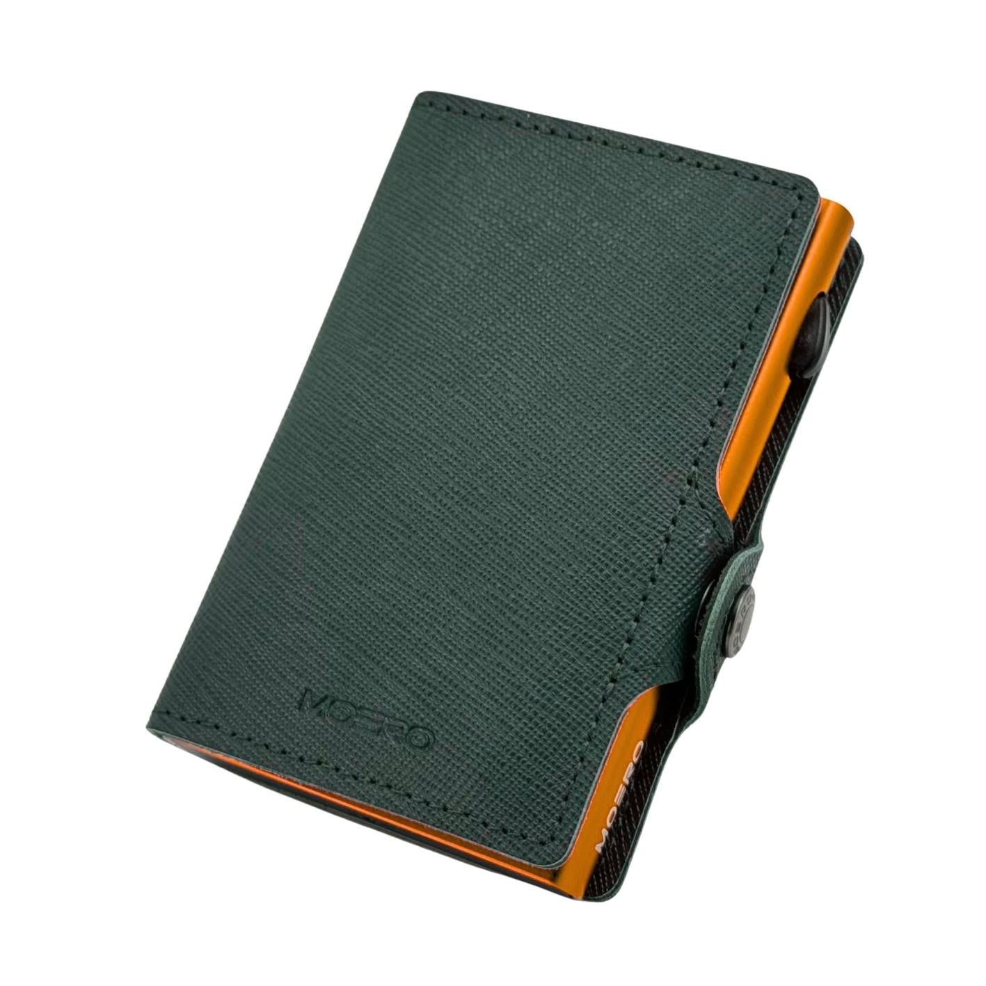 Clásico verde saffiano