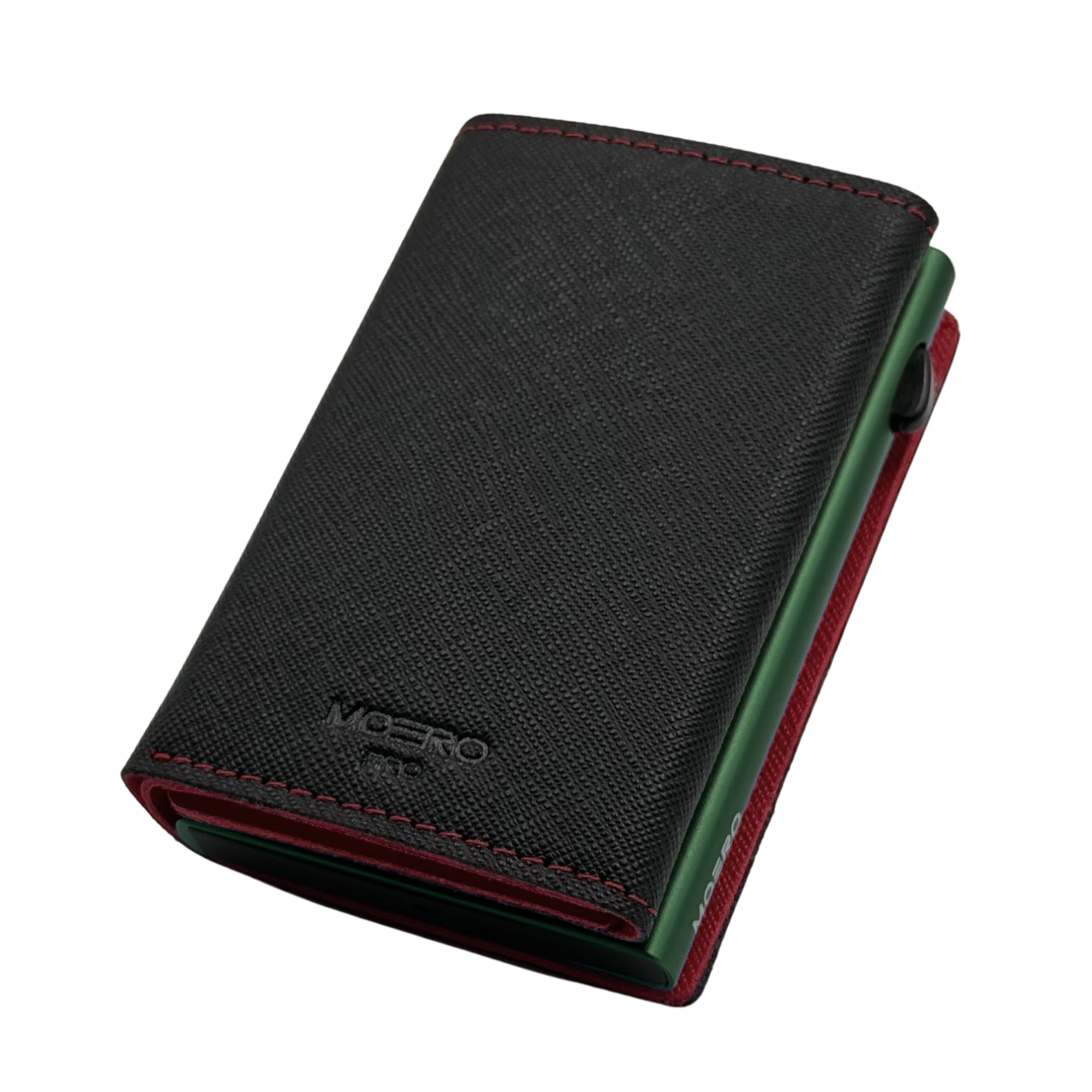 PRO PLUS Saffiano Negro y Rojo