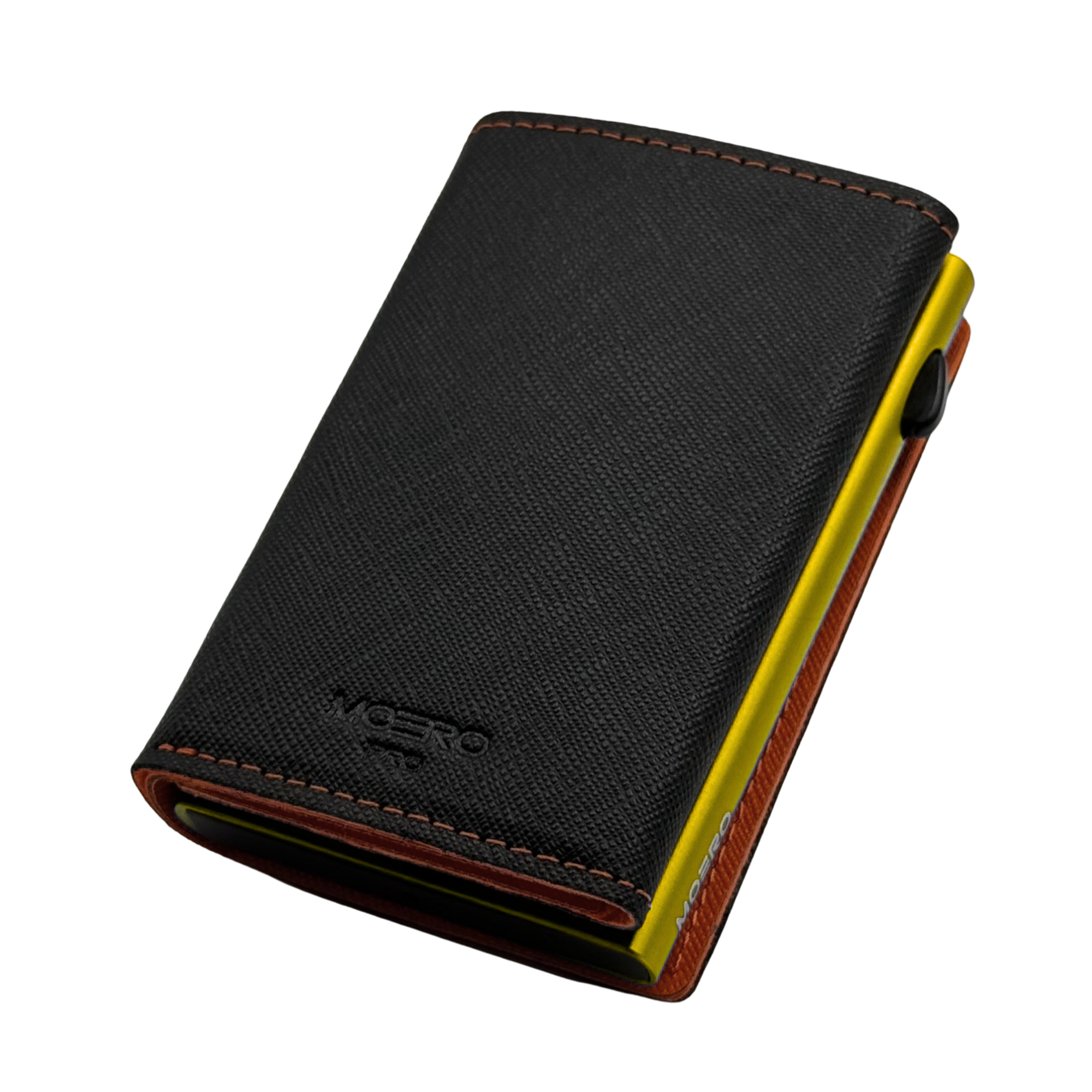 PRO PLUS Saffiano Negro y Naranja