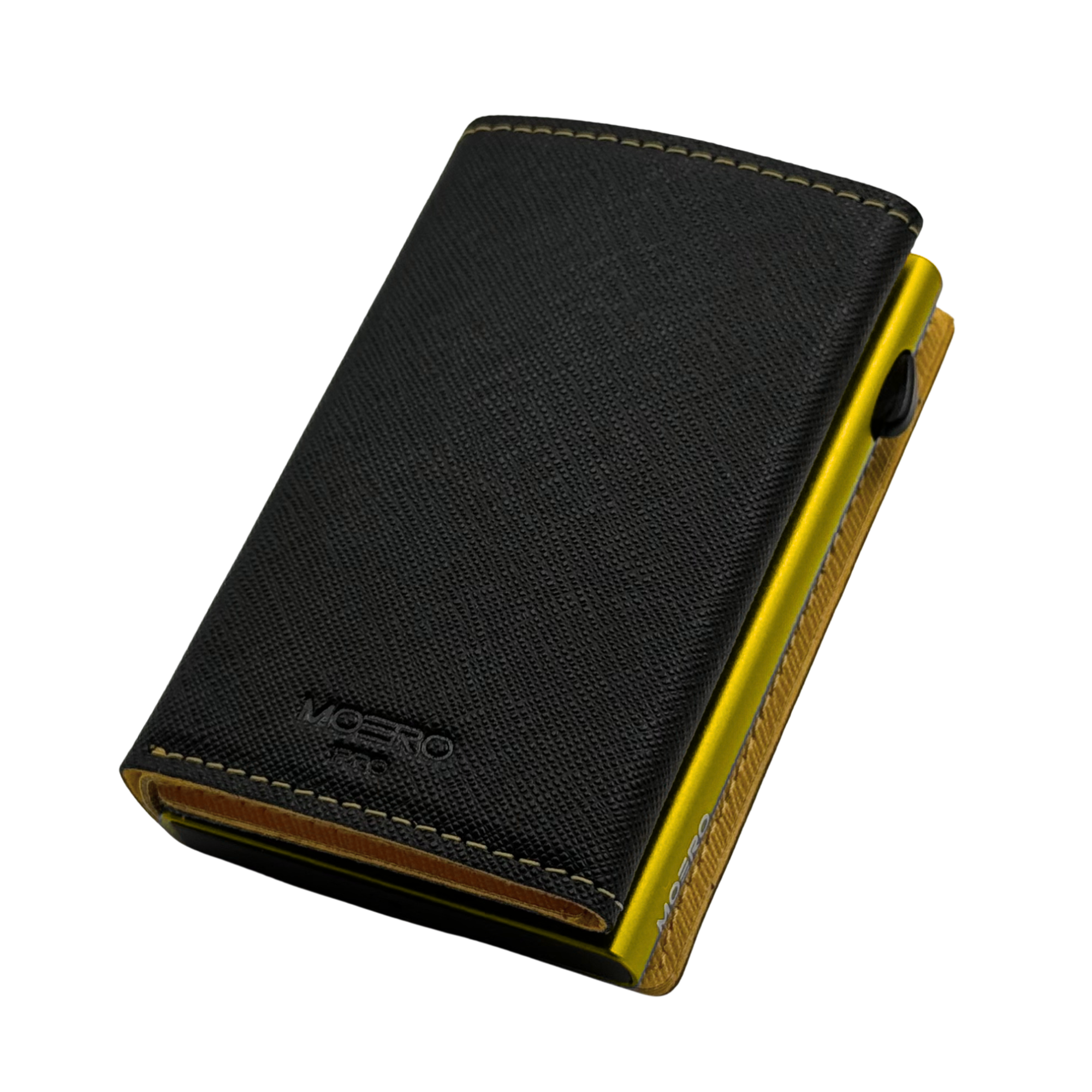 PRO PLUS Saffiano Negro y Amarillo