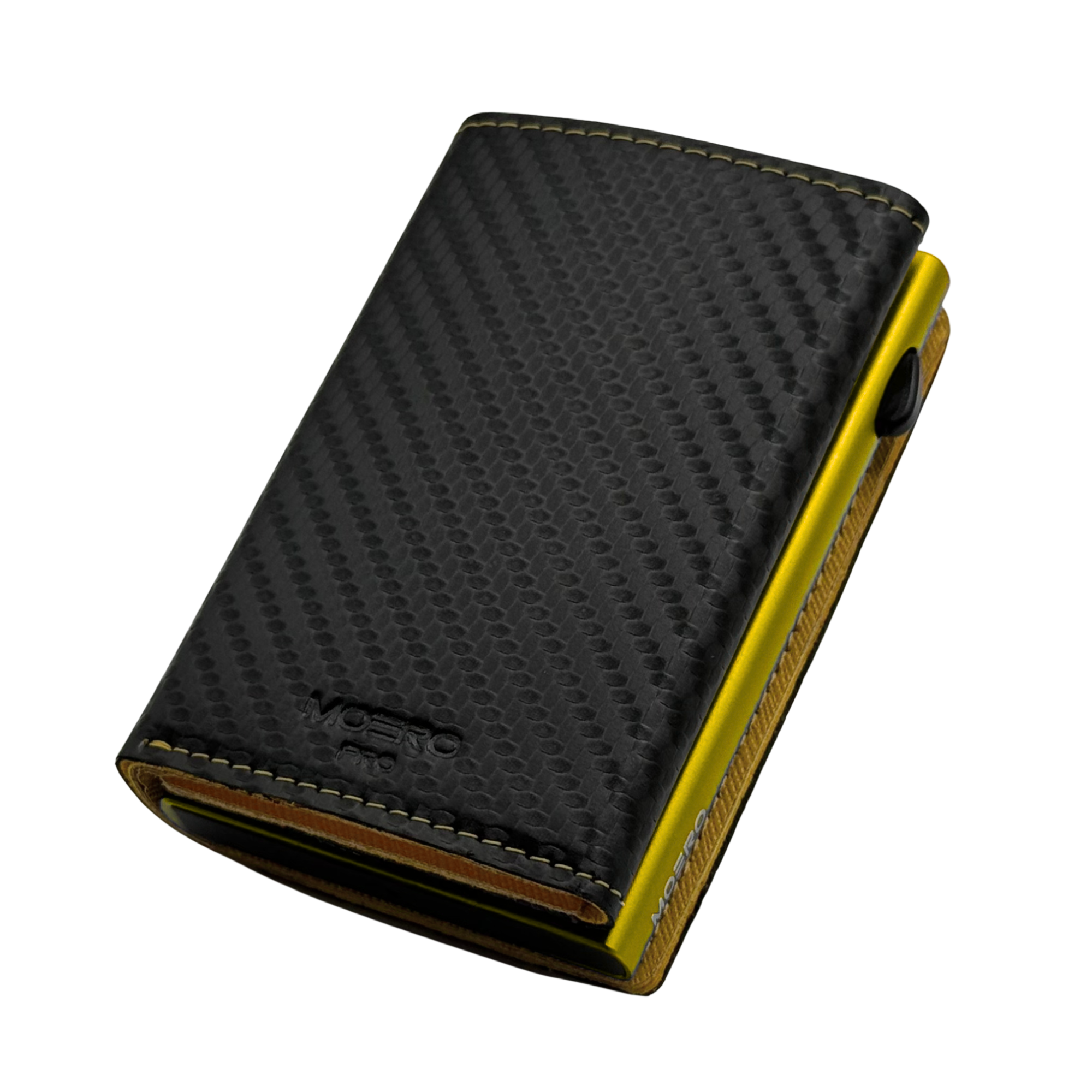 PRO PLUS Carbono/Saffiano Negro y Amarillo