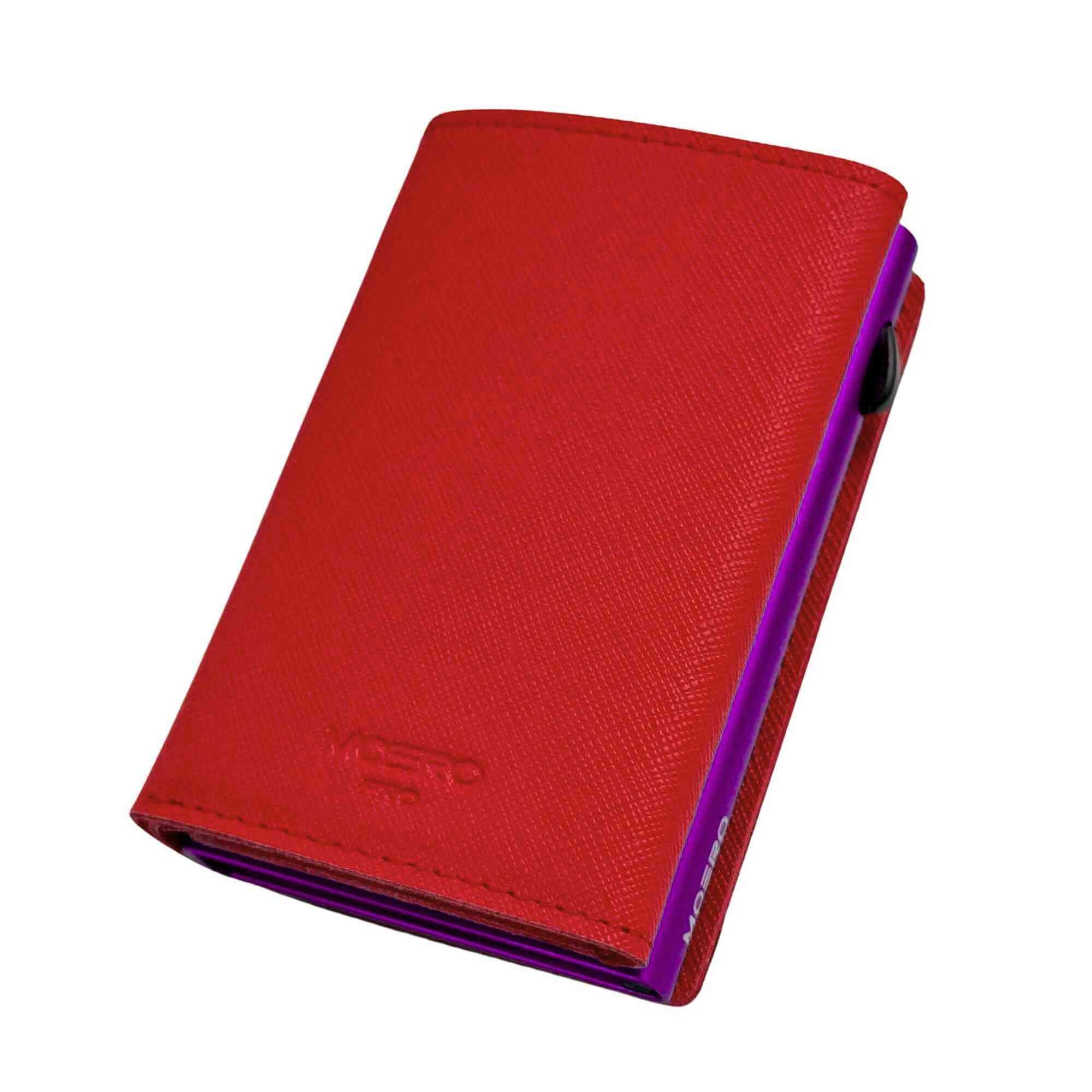 PRO PLUS Saffiano Cremallera Roja