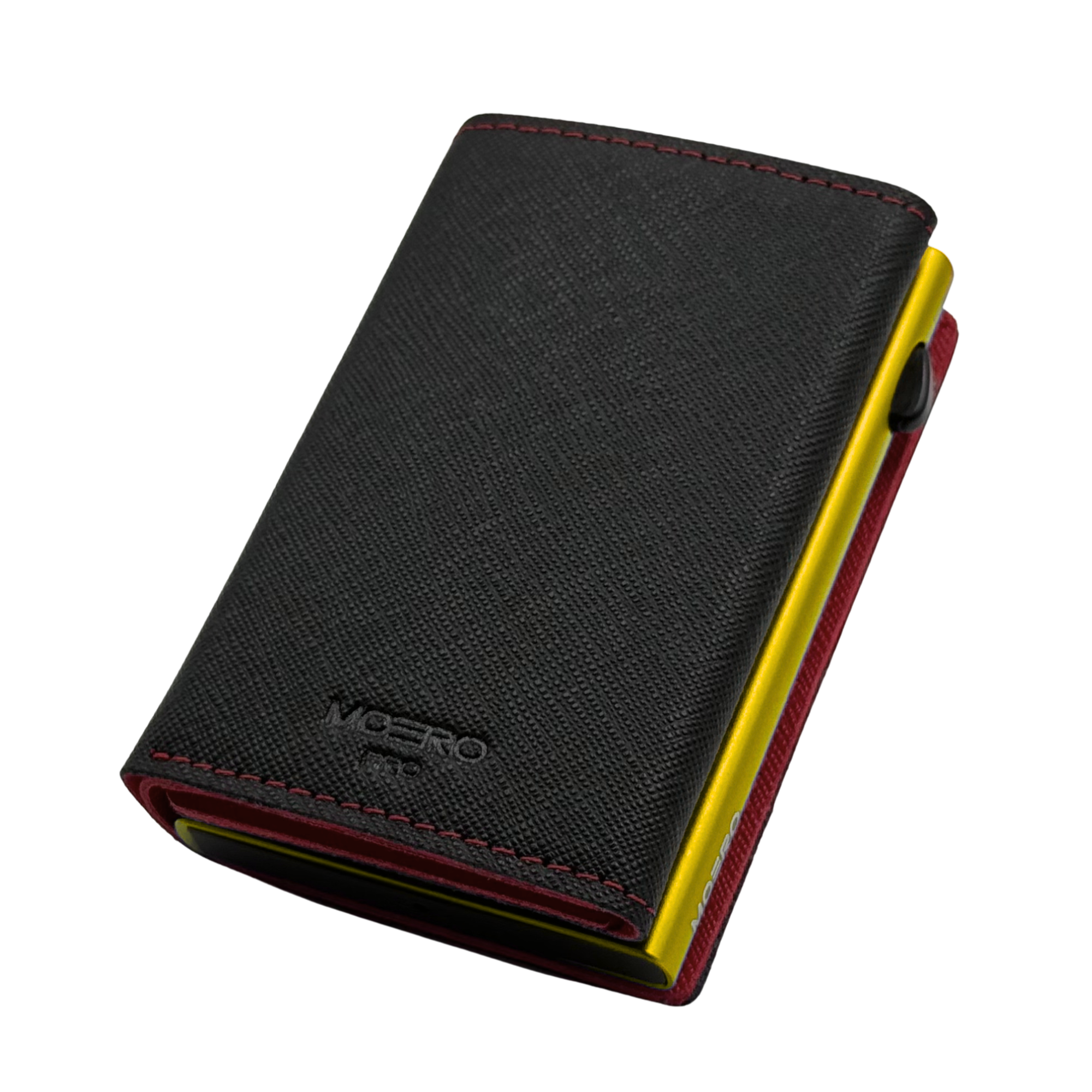 PRO PLUS Saffiano Negro y Rojo