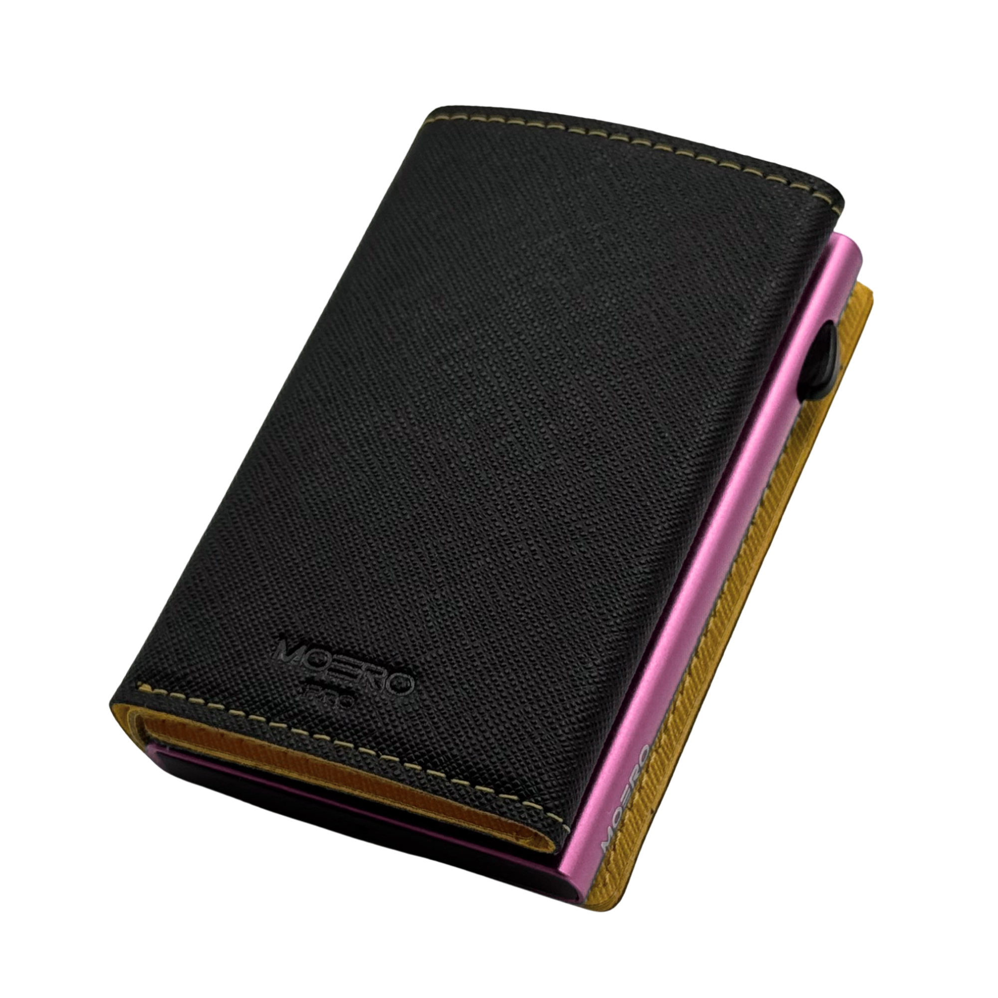 PRO PLUS Saffiano Negro y Amarillo