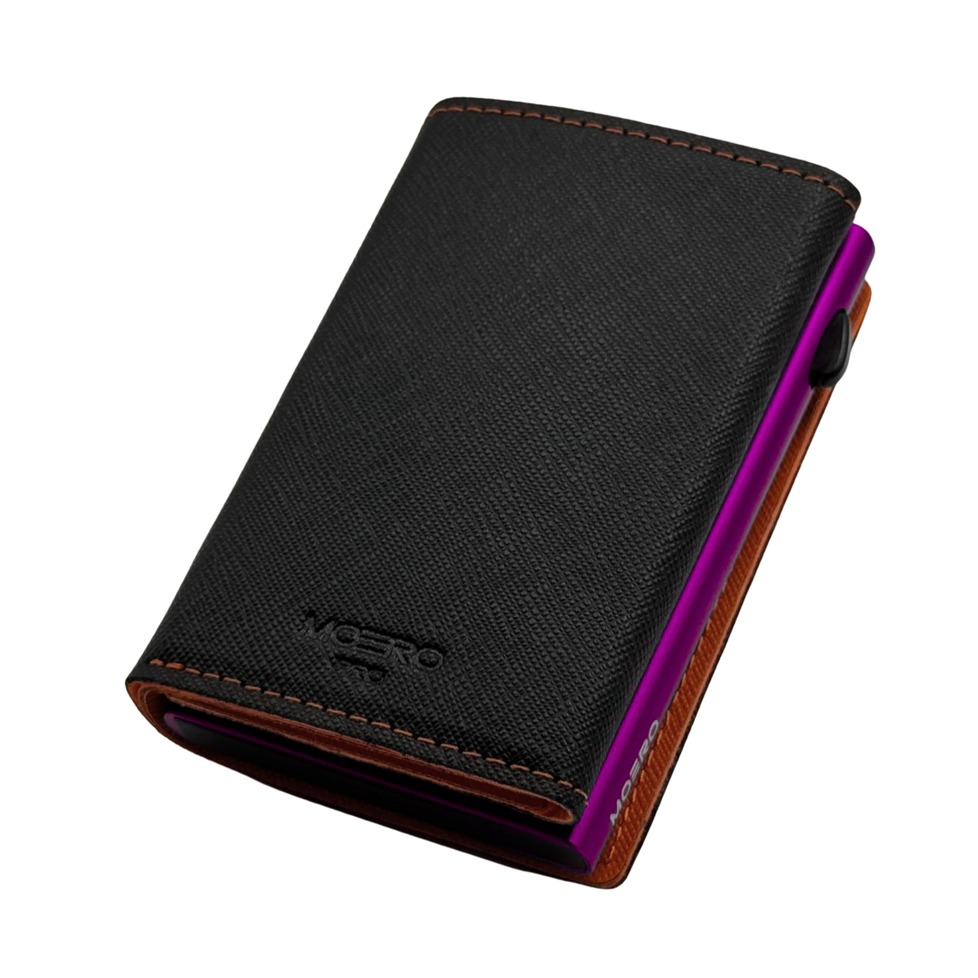 PRO PLUS Saffiano Negro y Naranja