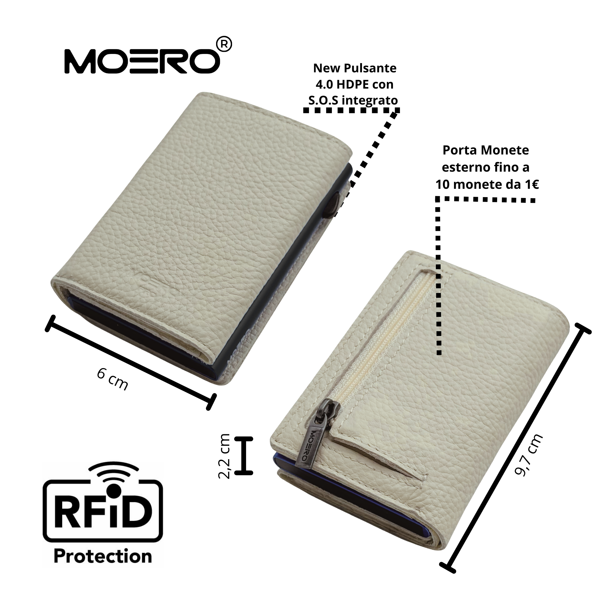 PRO PLUS Zip beige tambouriné