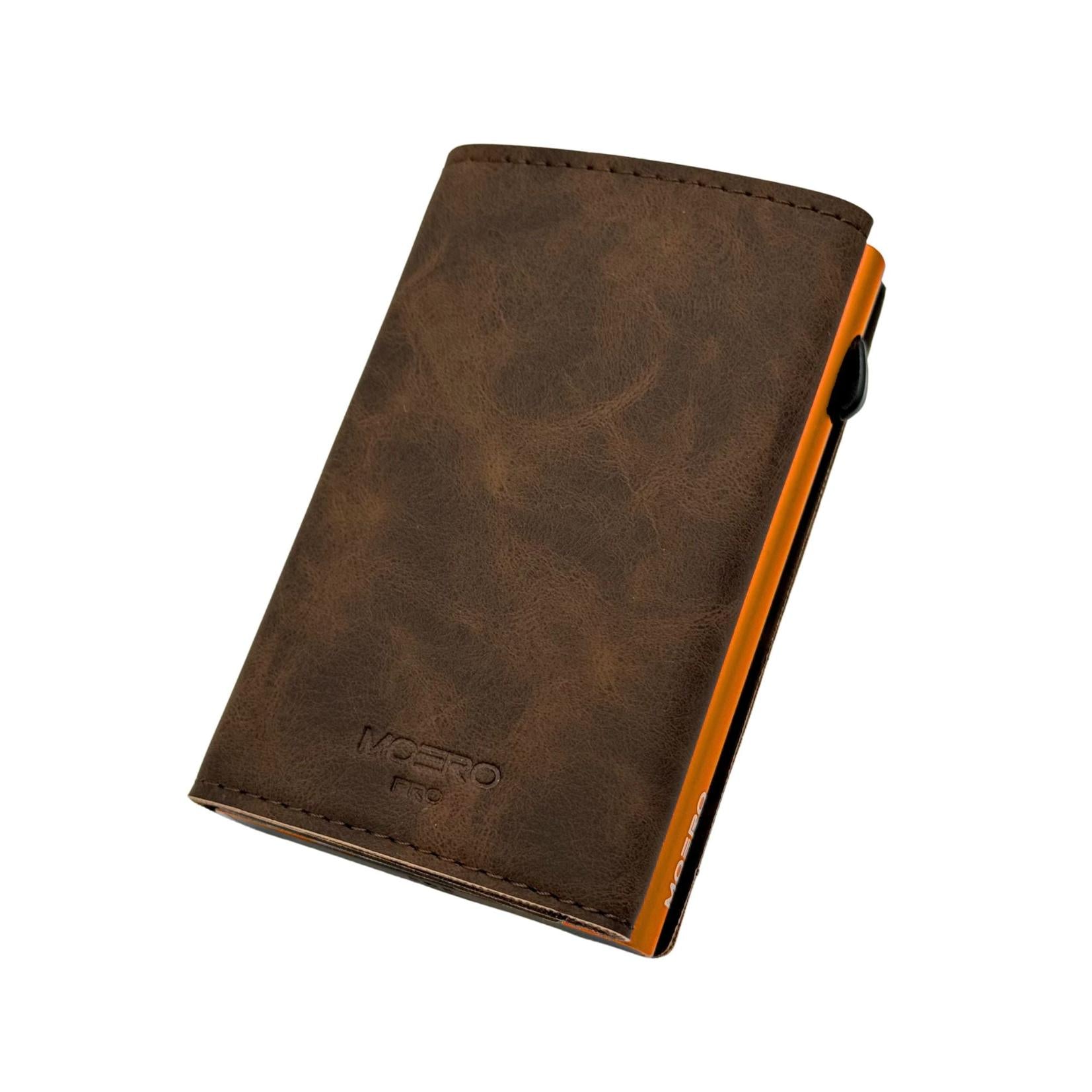 PRO Vintage Dunkelbrauner Reißverschluss