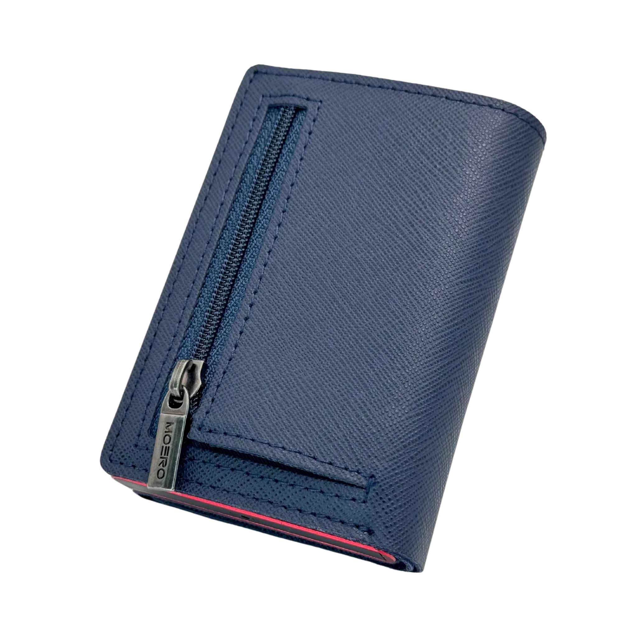 PRO PLUS Saffiano Blue Navy Zip