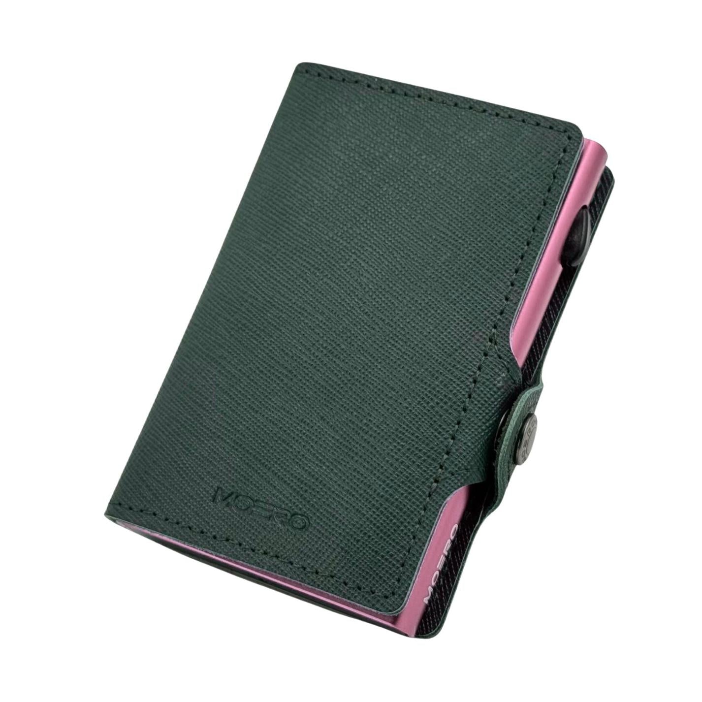 Clásico verde saffiano