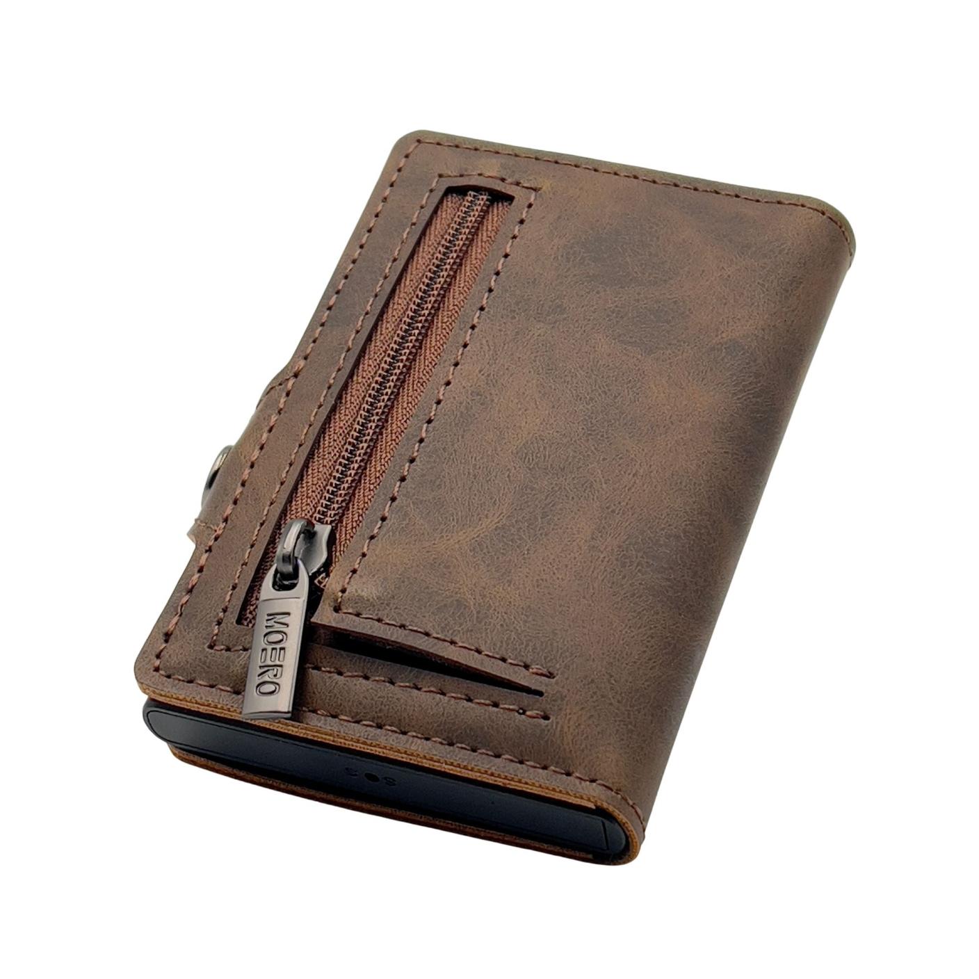 Vintage Dark Brown ZIP