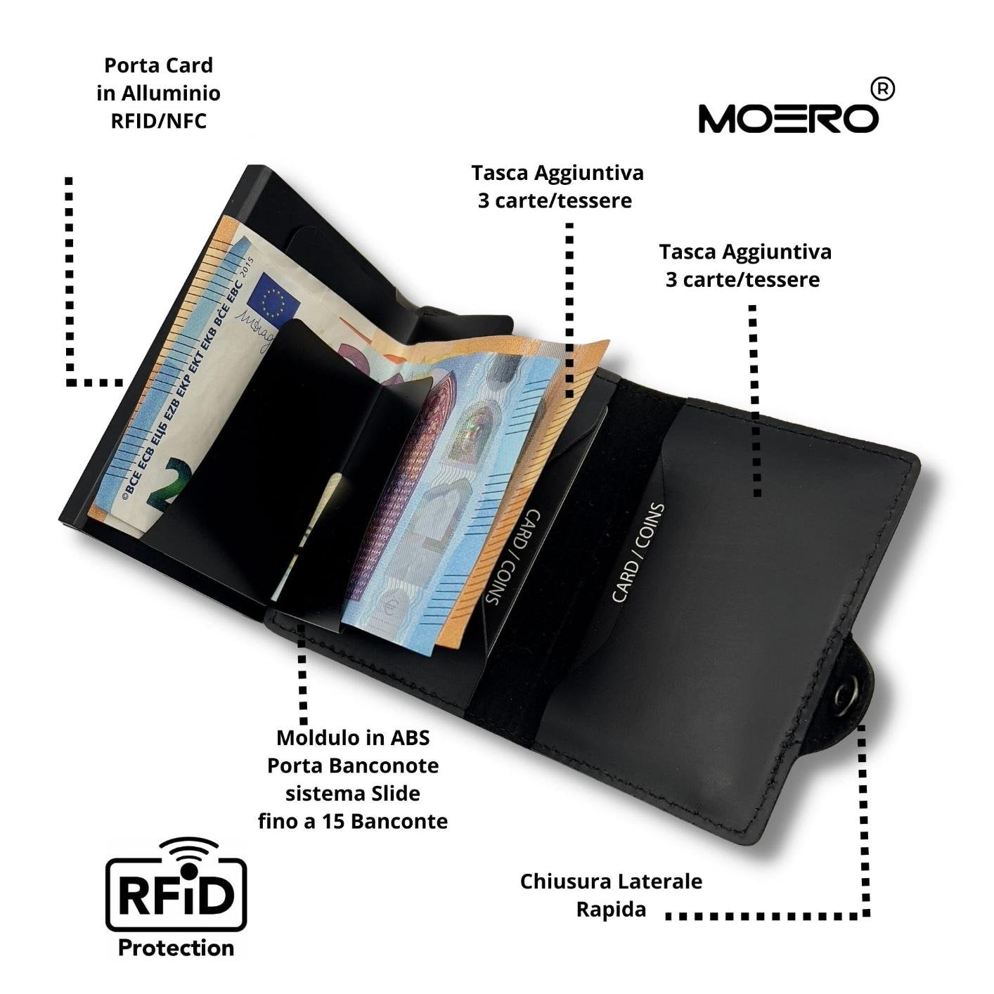 Cremallera negra de prestigio