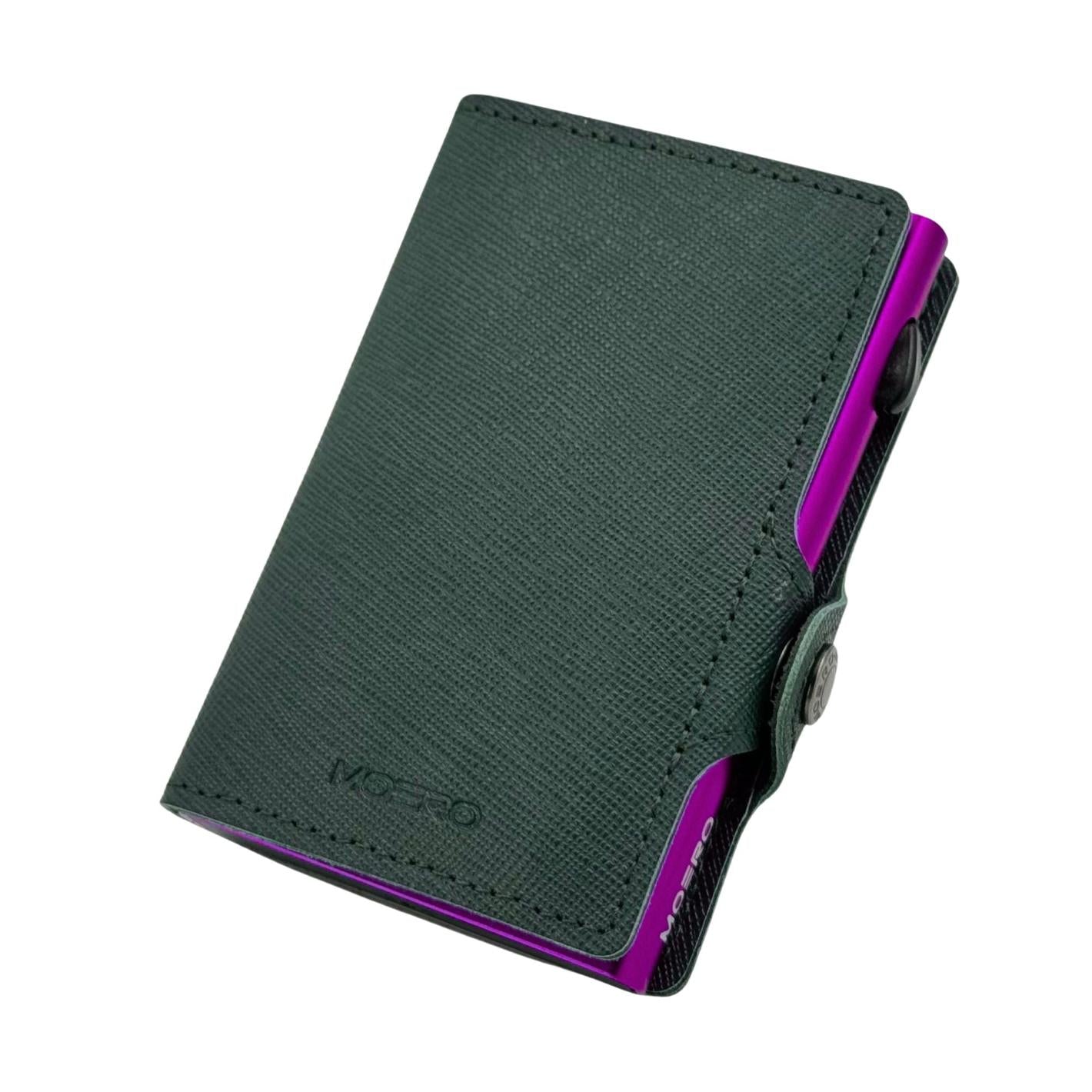 Clásico verde saffiano