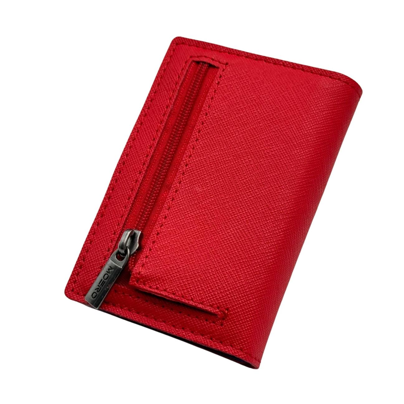 PRO Saffiano Cremallera Roja