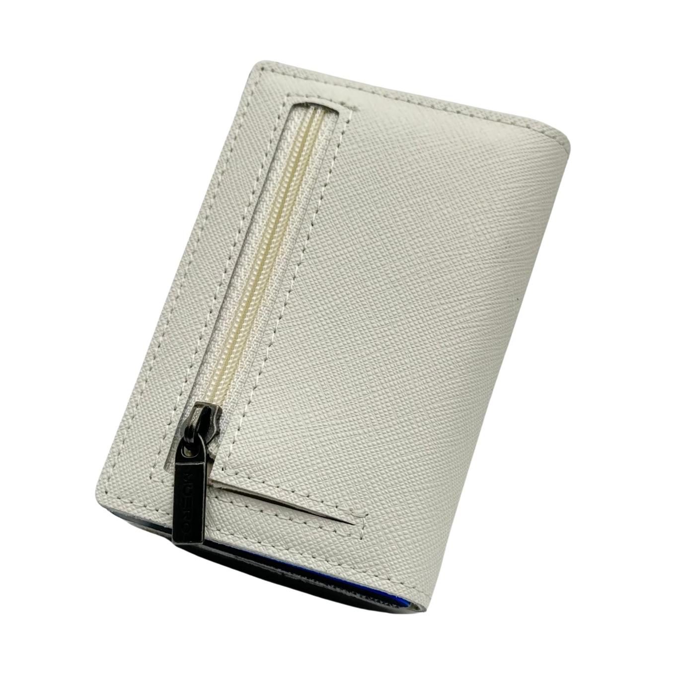 PRO Saffiano White Zip