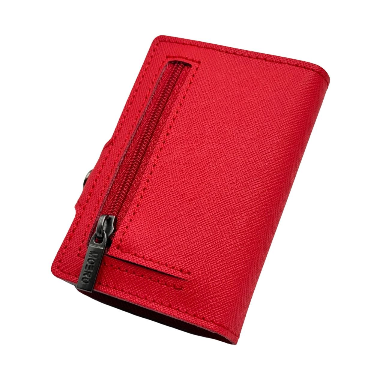 Fermeture éclair rouge Saffiano